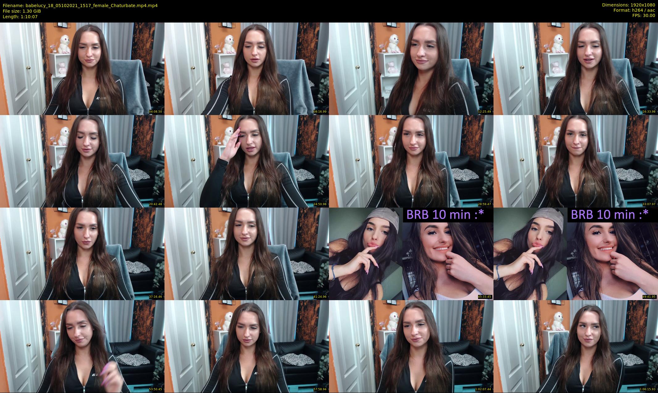 babelucy_18 — 71 minute Chaturbate female cam show recording, 1080p, Oct 5, 2021
