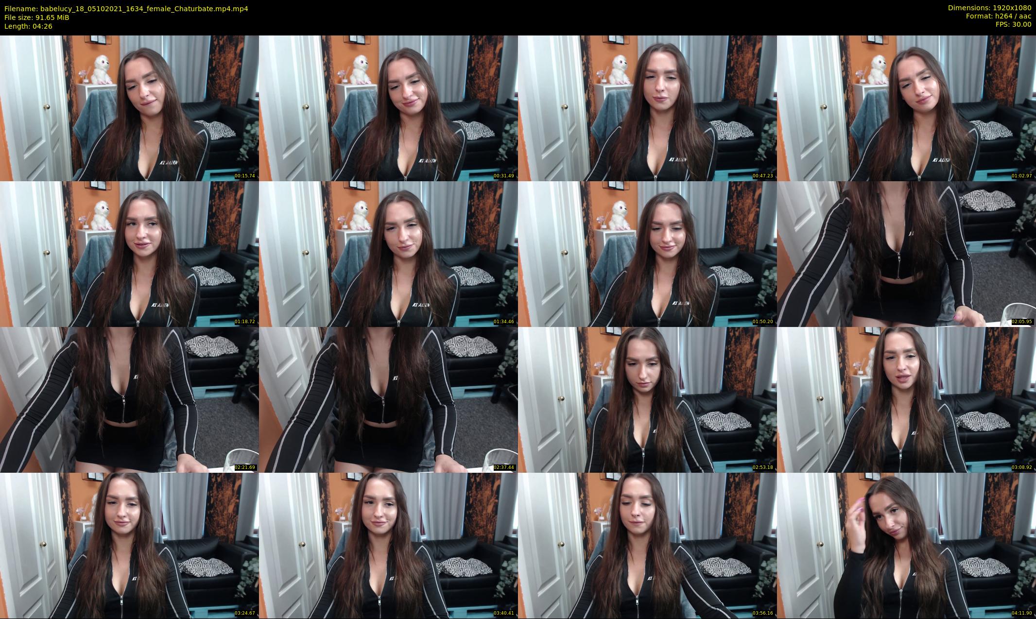 babelucy_18 — 5 minute Chaturbate female cam show recording, 1080p, Oct 5, 2021