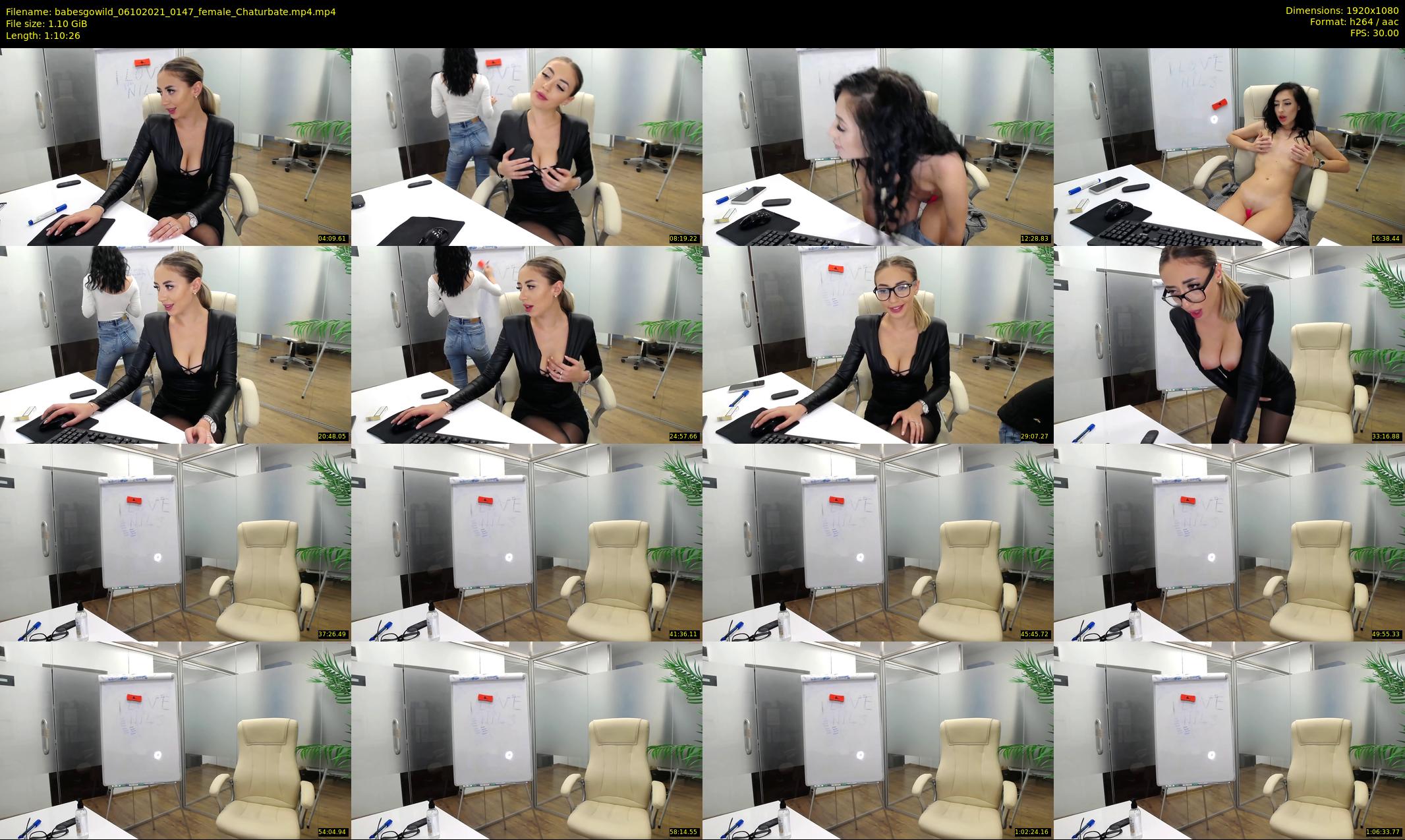 babesgowild — 71 minute Chaturbate couple cam show recording, 1080p, Oct 6, 2021