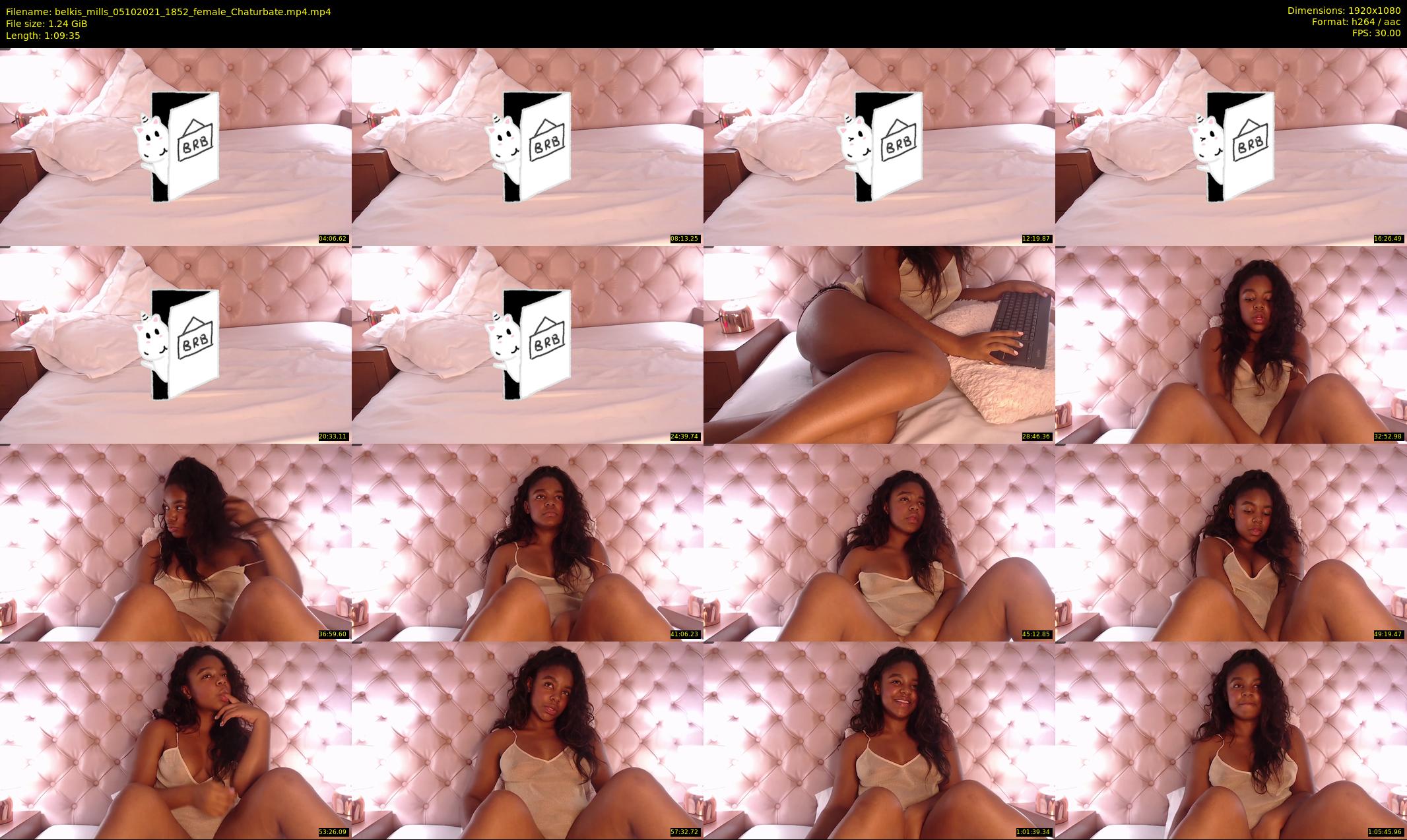 belkis_mills — 70 minute Chaturbate female cam show recording, 1080p, Oct 5, 2021