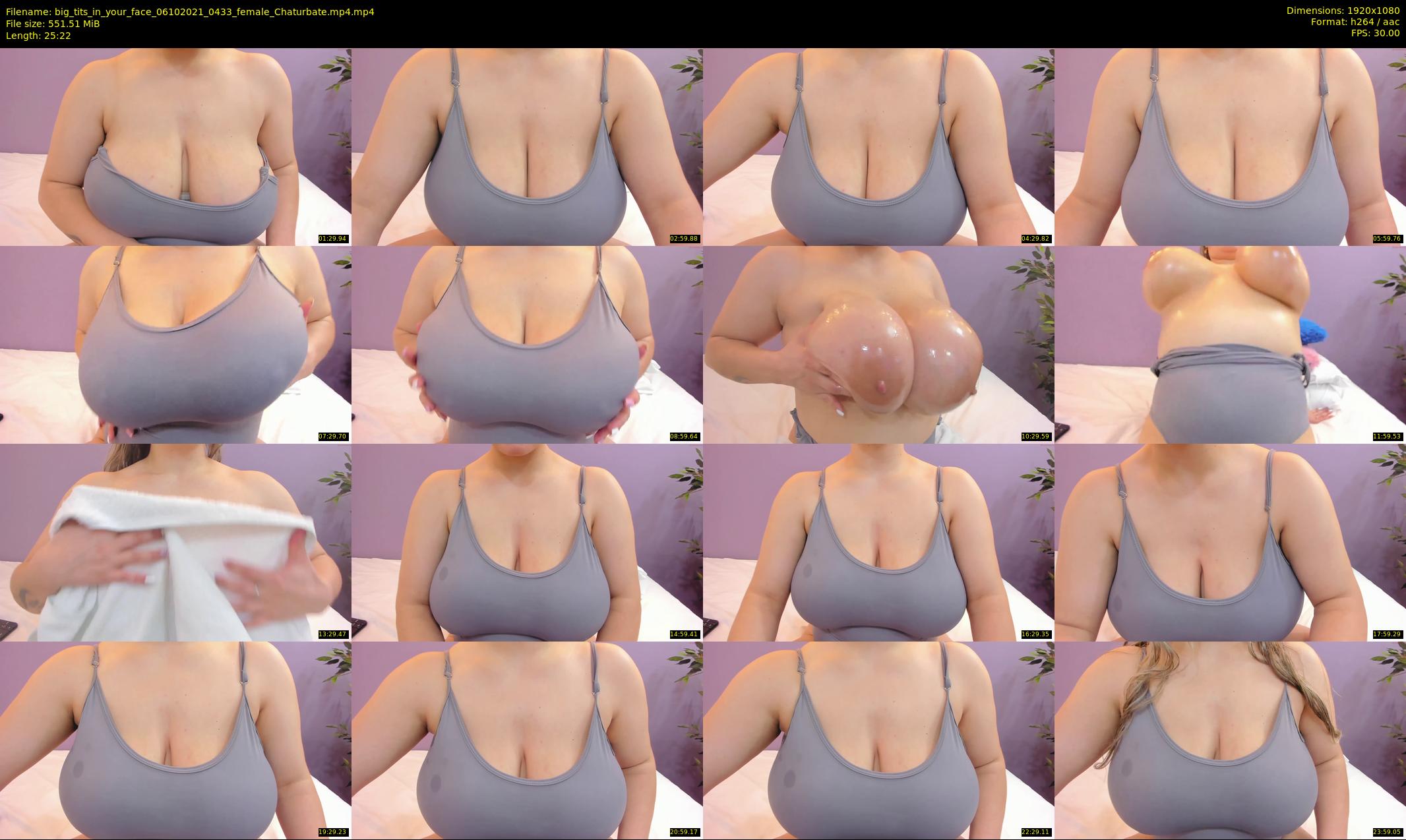 big_tits_in_your_face — 26 minute Chaturbate female cam show recording, 1080p, Oct 6, 2021