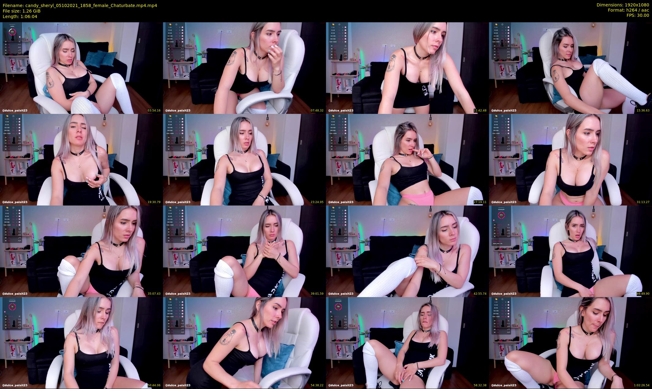 candy_sheryl — 67 minute Chaturbate female cam show recording, 1080p, Oct 5, 2021