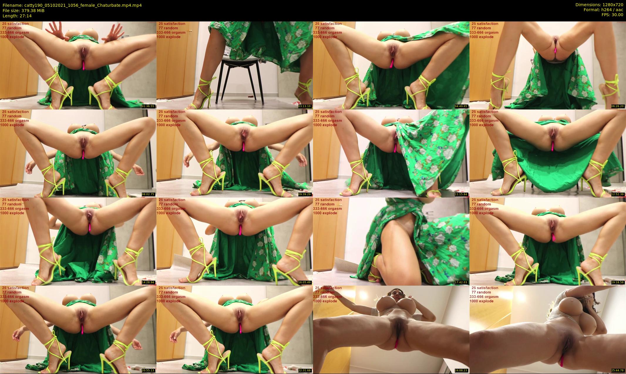 catty190 — 28 minute Chaturbate female cam show recording, 720p, Oct 5, 2021