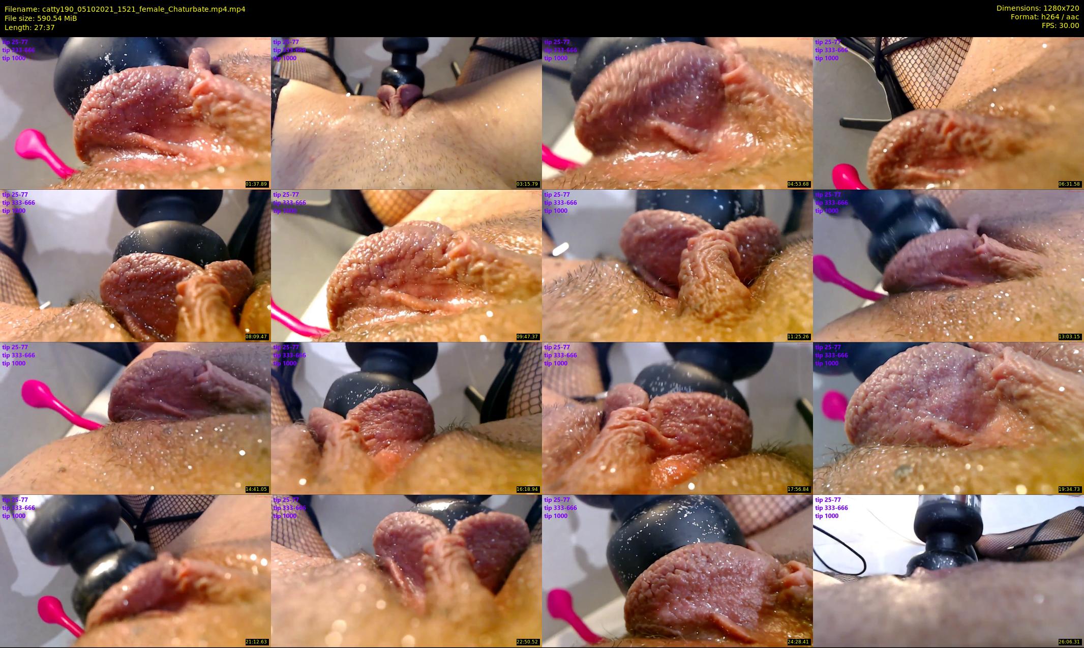 catty190 — 28 minute Chaturbate female cam show recording, 720p, Oct 5, 2021