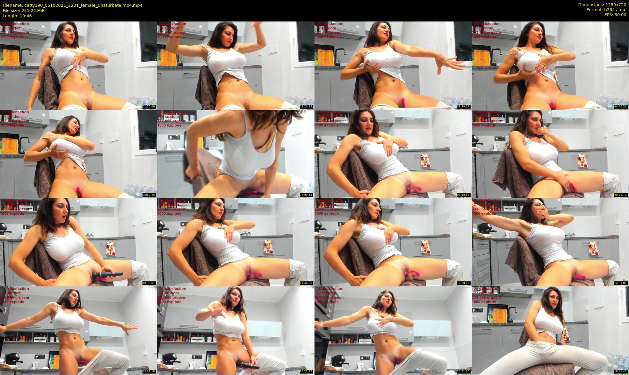 catty190 — 20 minute Chaturbate female cam show recording, 720p, Oct 5, 2021