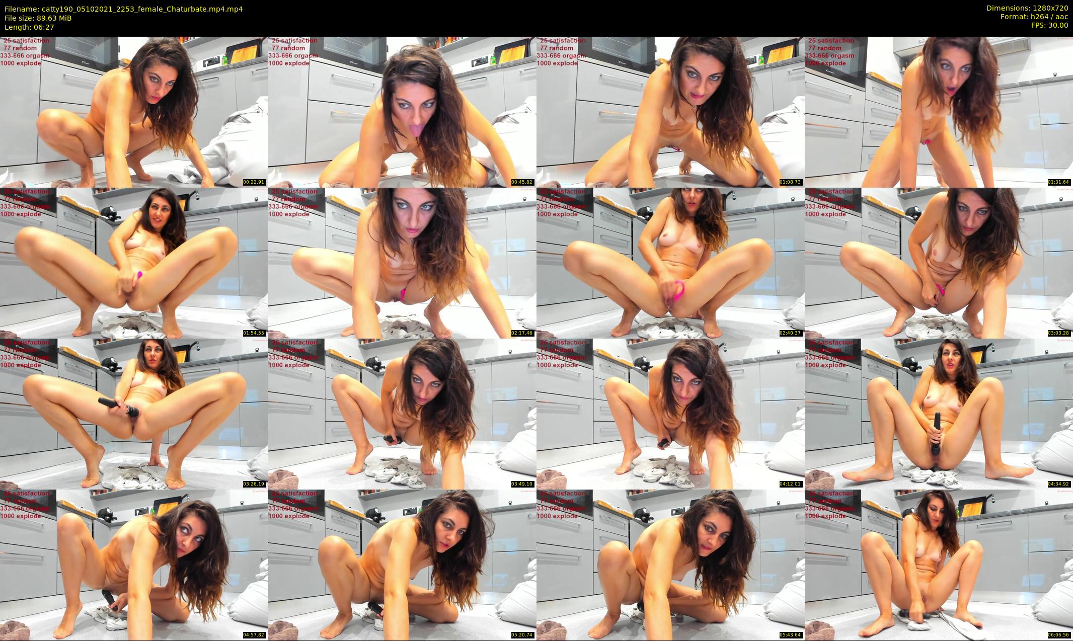 catty190 — 7 minute Chaturbate female cam show recording, 720p, Oct 5, 2021
