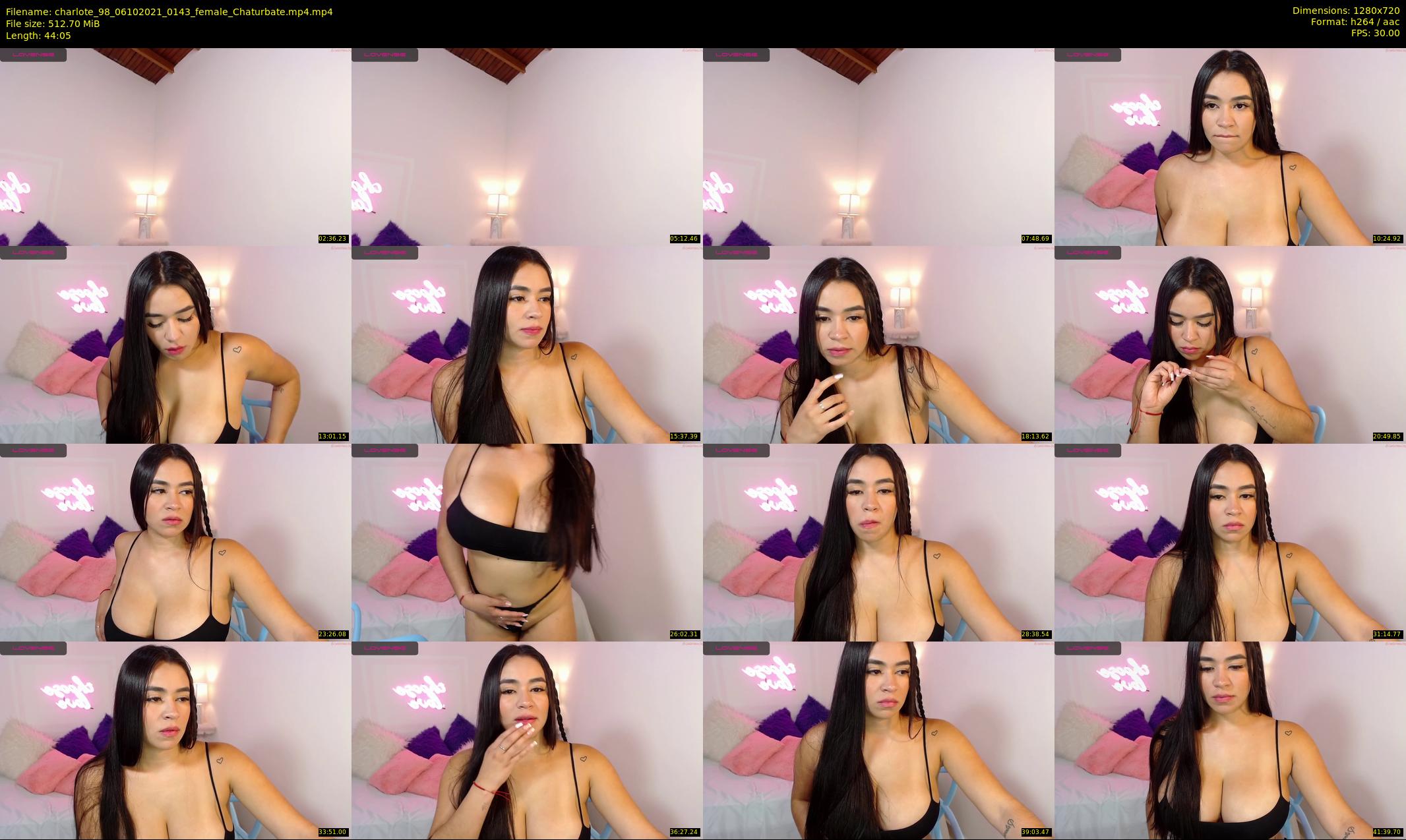 charlote_98 — 45 minute Chaturbate female cam show recording, 720p, Oct 6, 2021