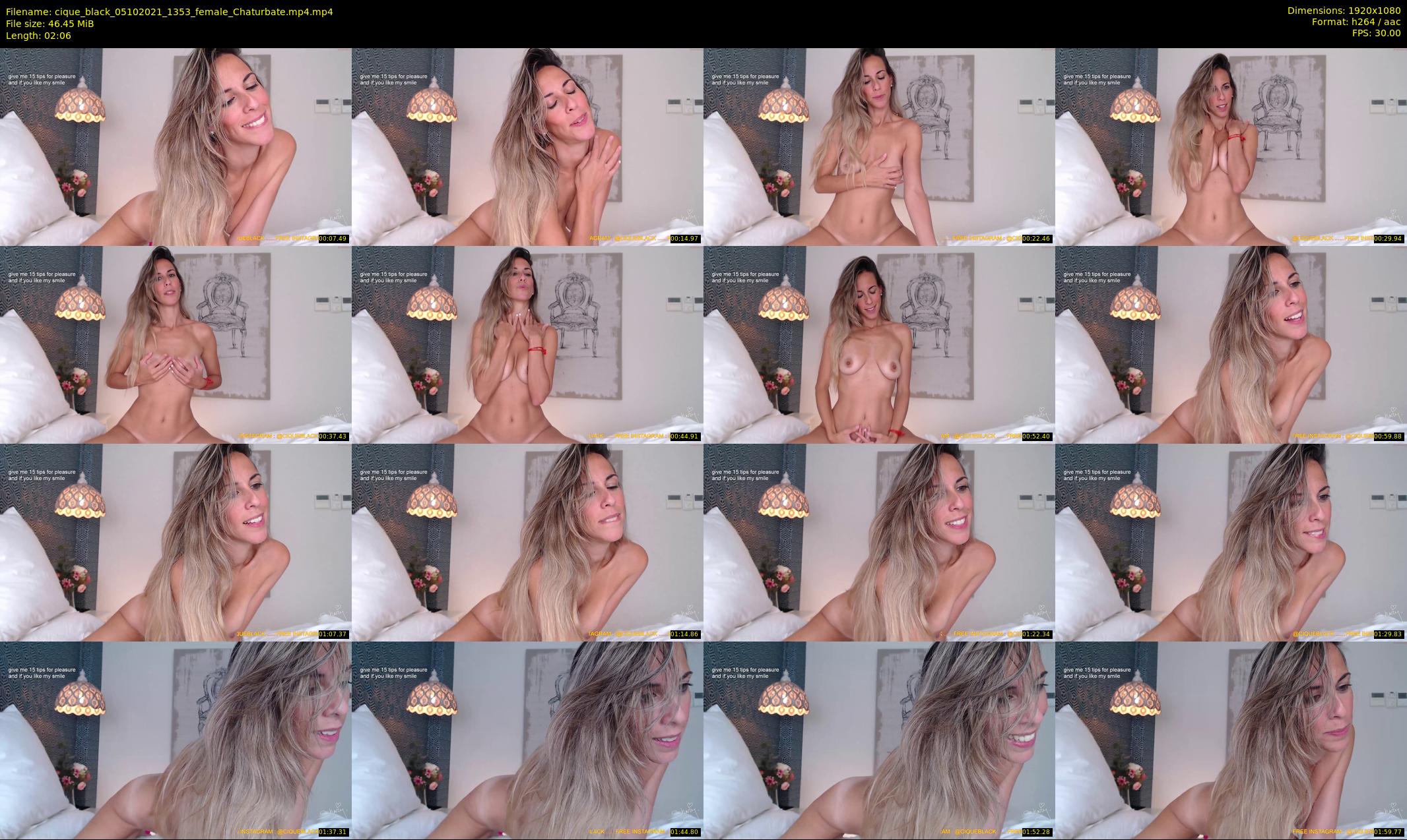 cique_black — 3 minute Chaturbate female cam show recording, 1080p, Oct 5, 2021