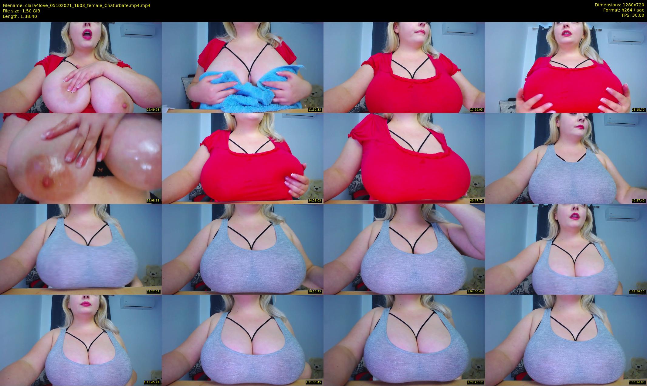 clara4love — 99 minute Chaturbate female cam show recording, 720p, Oct 5, 2021