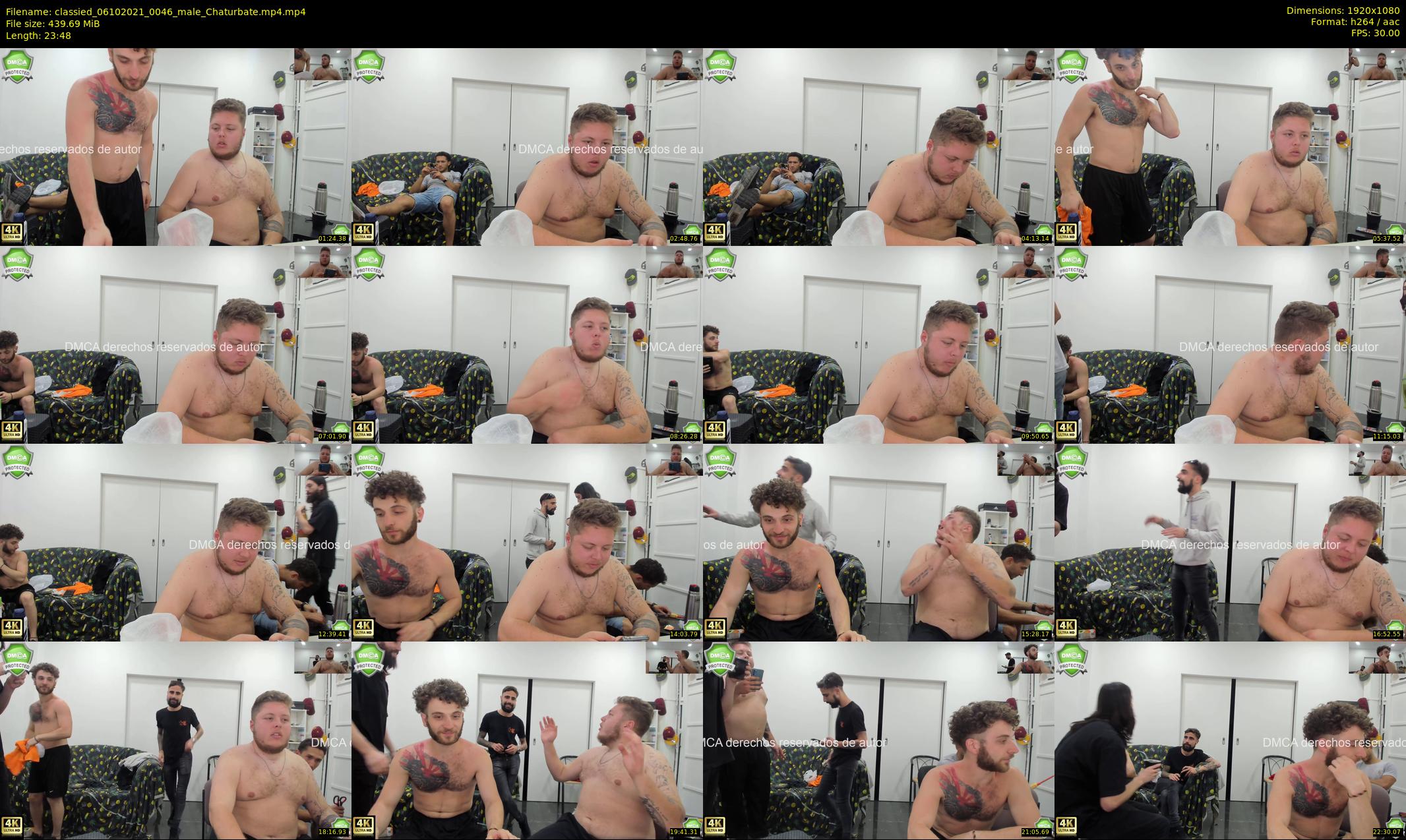 classied — 24 minute Chaturbate male cam show recording, 1080p, Oct 6, 2021