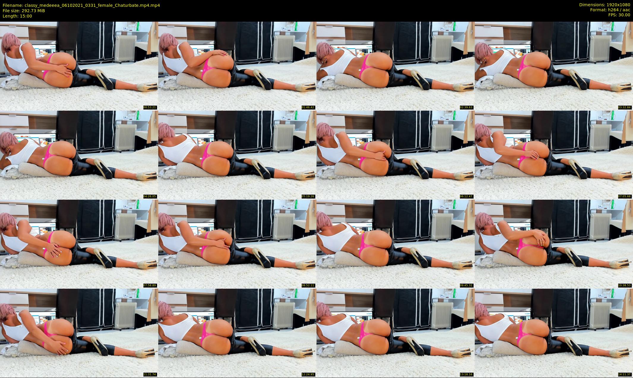 classy_medeeea — 15 minute Chaturbate female cam show recording, 1080p, Oct 6, 2021