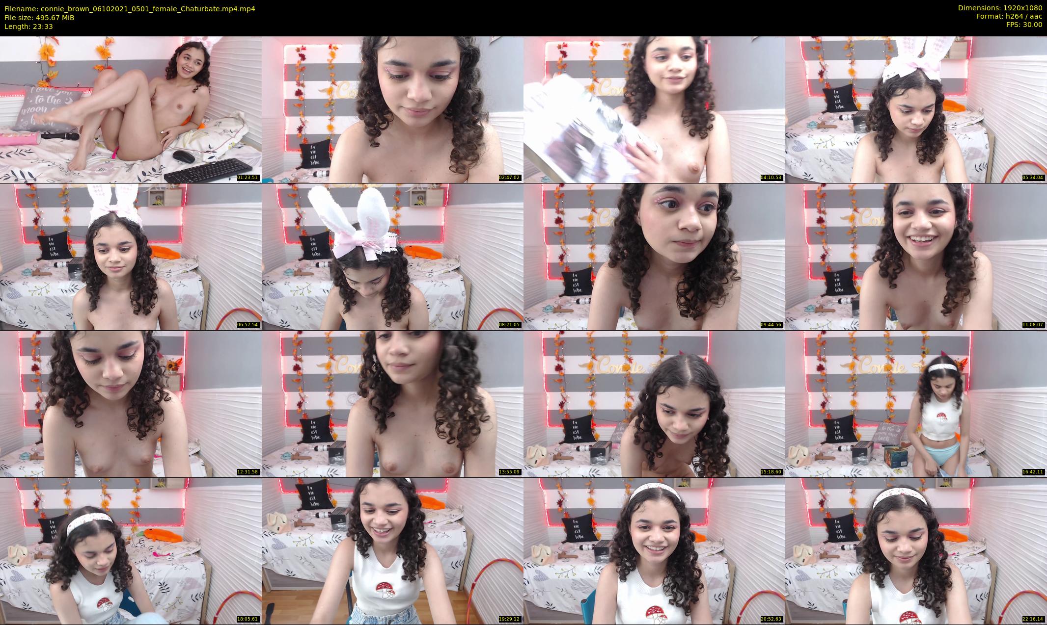 connie_brown — 24 minute Chaturbate female cam show recording, 1080p, Oct 6, 2021