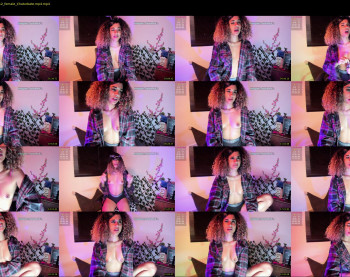 curlydoll1 — 27 minute Chaturbate female cam show recording, 720p, Oct 5, 2021