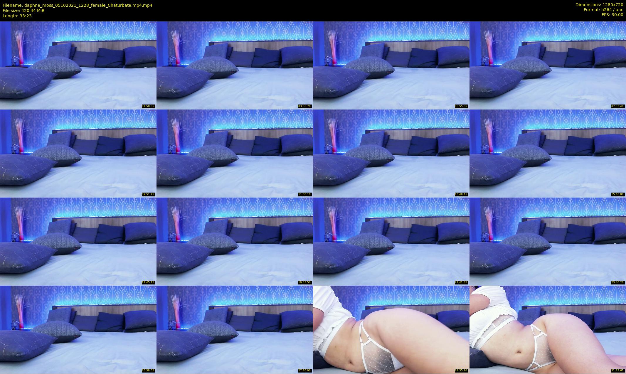 daphne_moss — 34 minute Chaturbate female cam show recording, 720p, Oct 5, 2021
