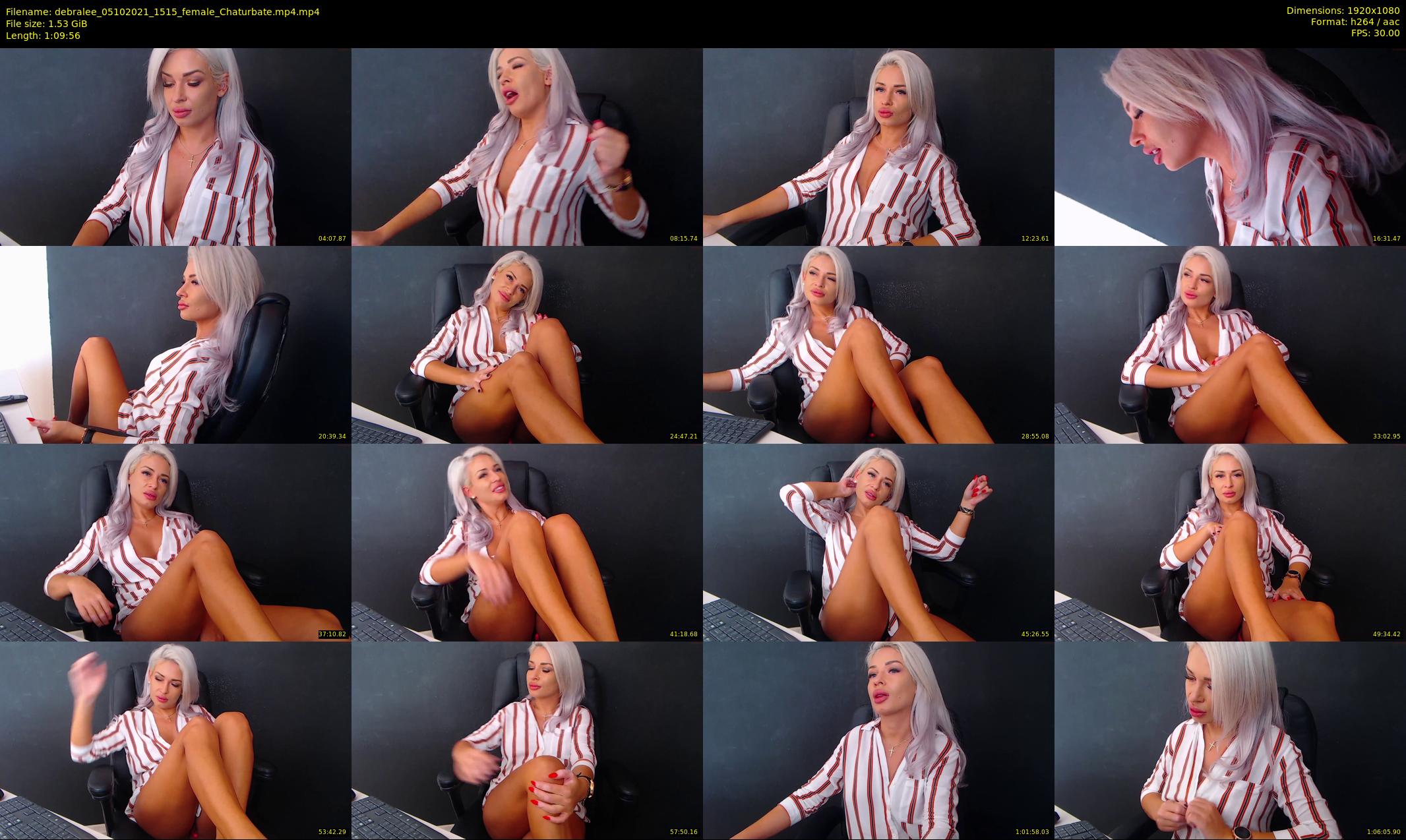 debralee — 70 minute Chaturbate female cam show recording, 1080p, Oct 5, 2021