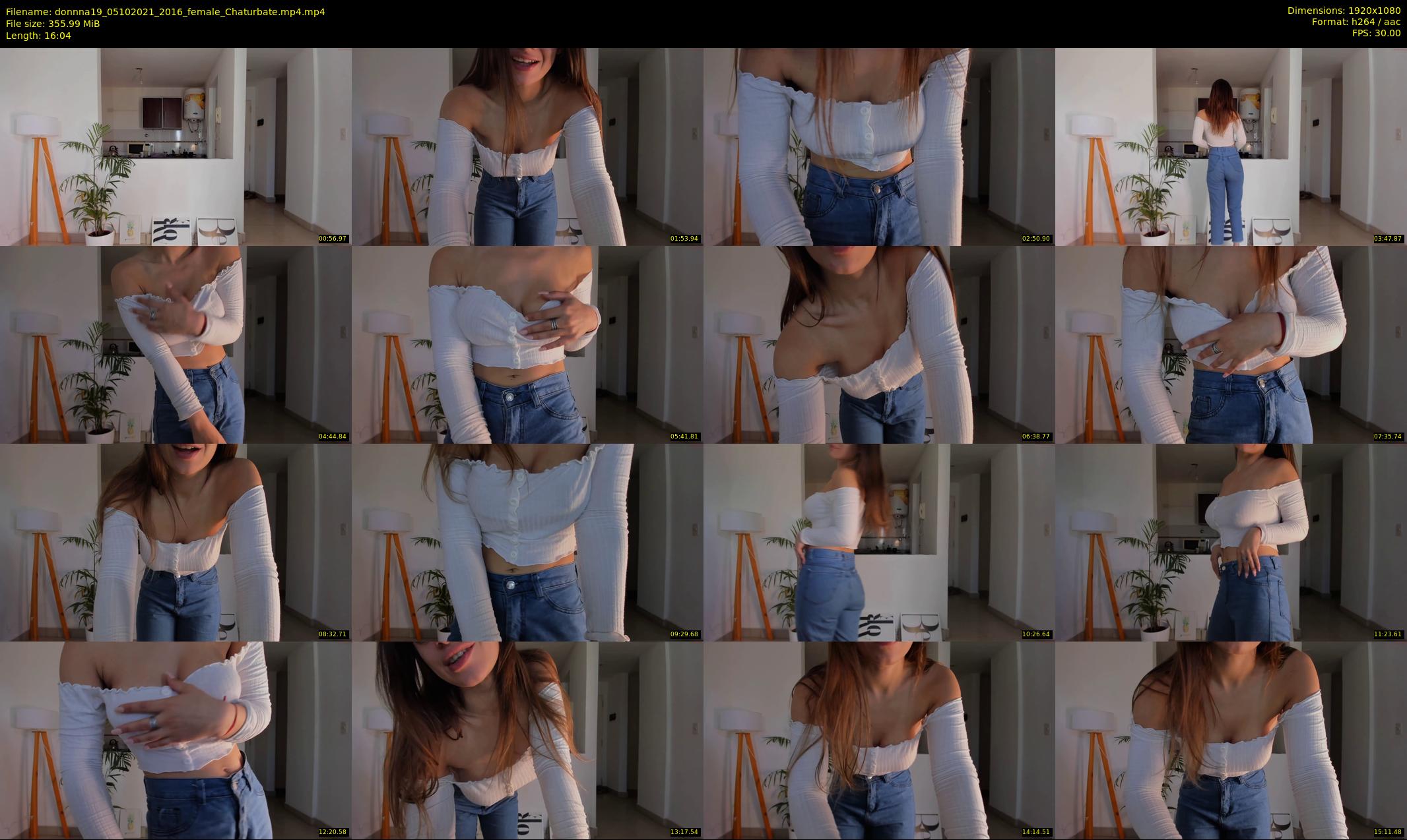 donnna19 — 17 minute Chaturbate female cam show recording, 1080p, Oct 5, 2021