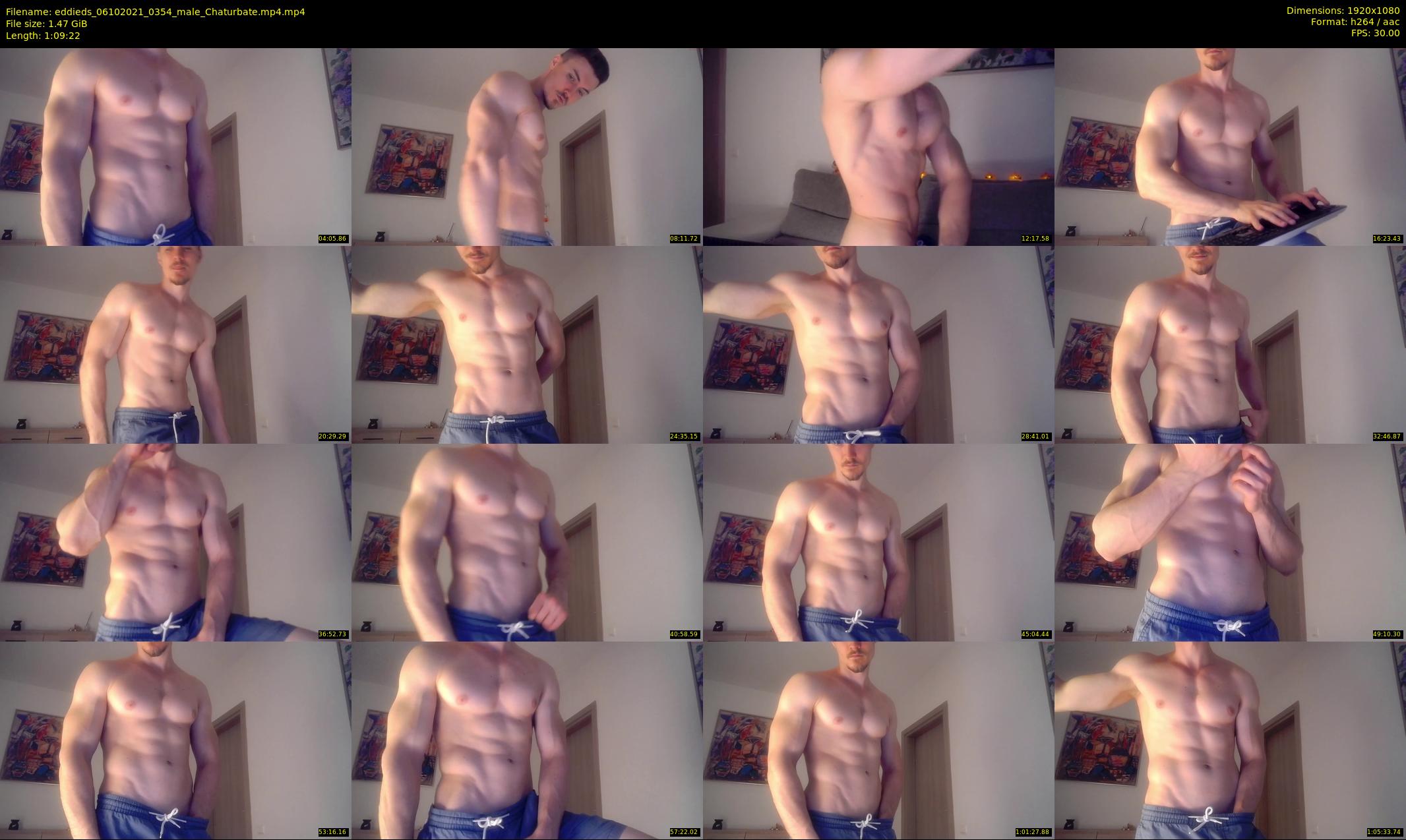 eddieds — 70 minute Chaturbate male cam show recording, 1080p, Oct 6, 2021