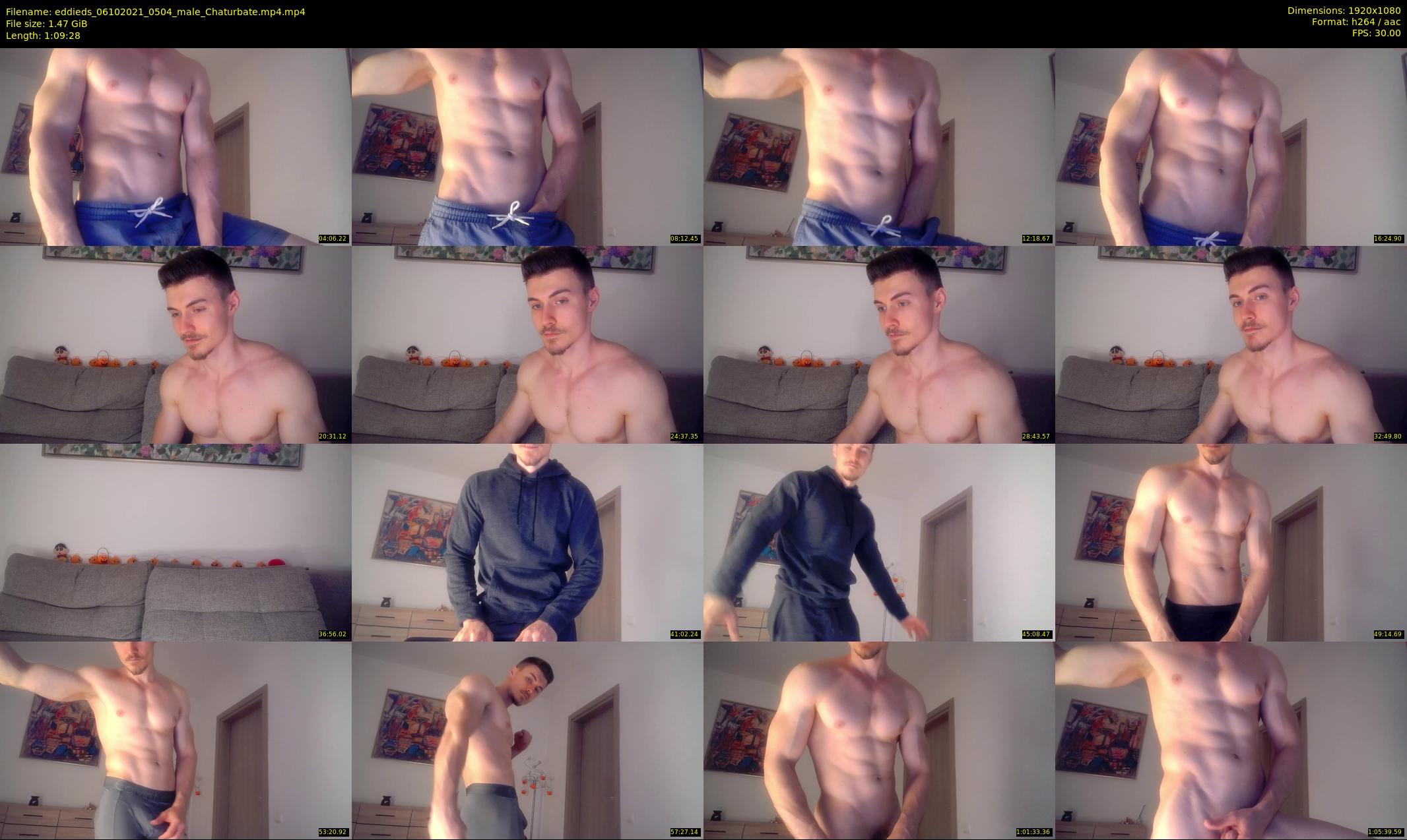 eddieds — 70 minute Chaturbate male cam show recording, 1080p, Oct 6, 2021