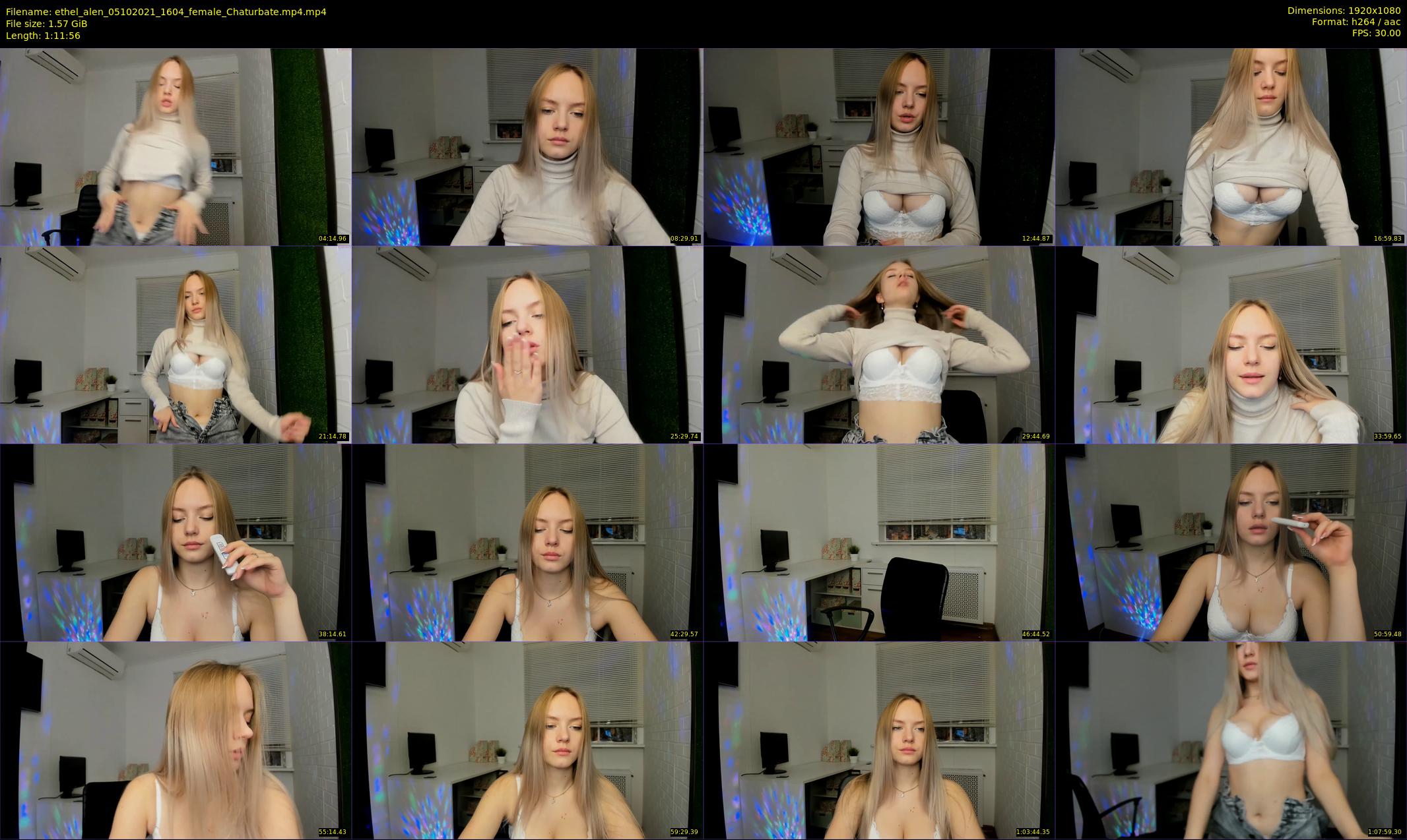 ethel_alen — 72 minute Chaturbate female cam show recording, 1080p, Oct 5, 2021