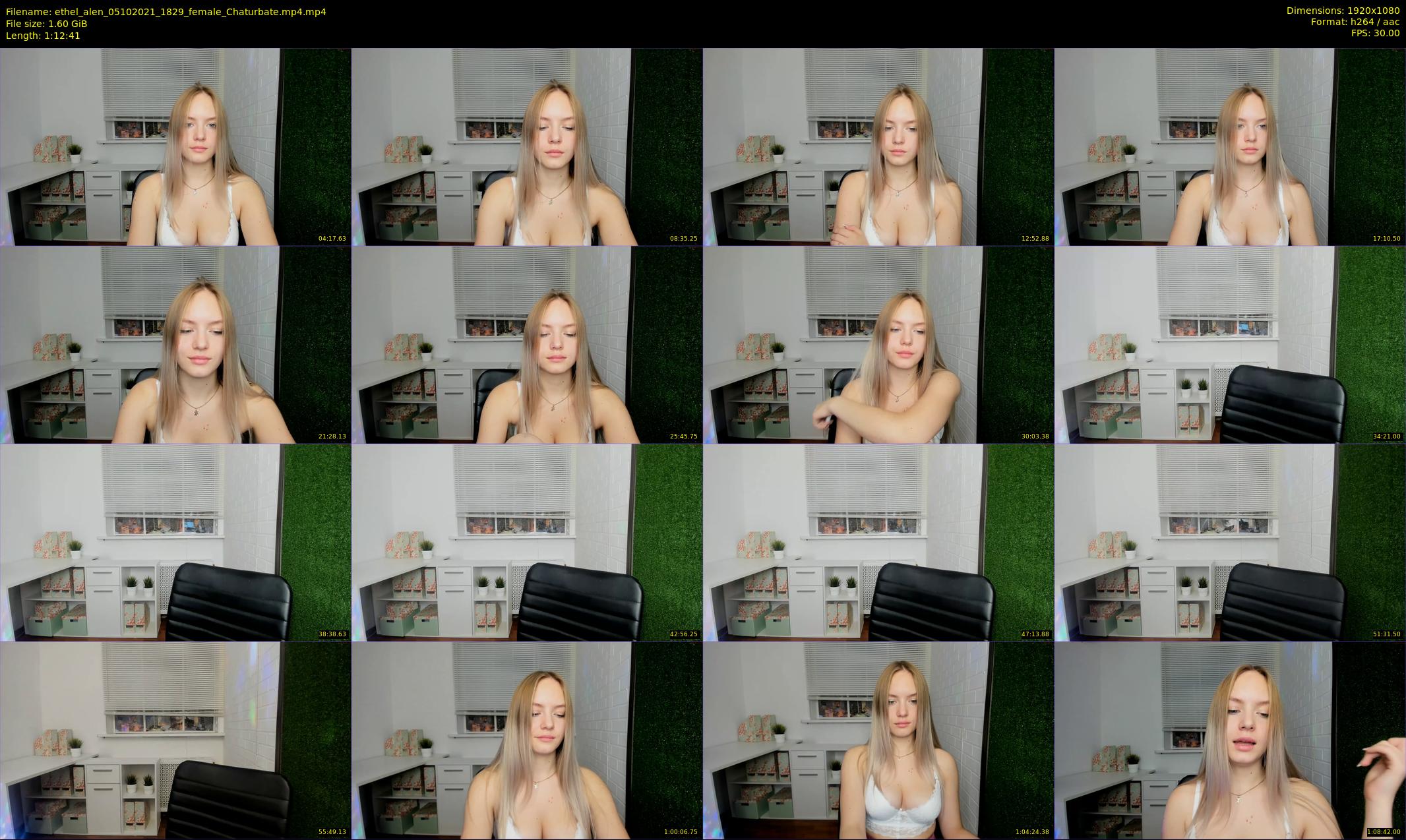 ethel_alen — 73 minute Chaturbate female cam show recording, 1080p, Oct 5, 2021