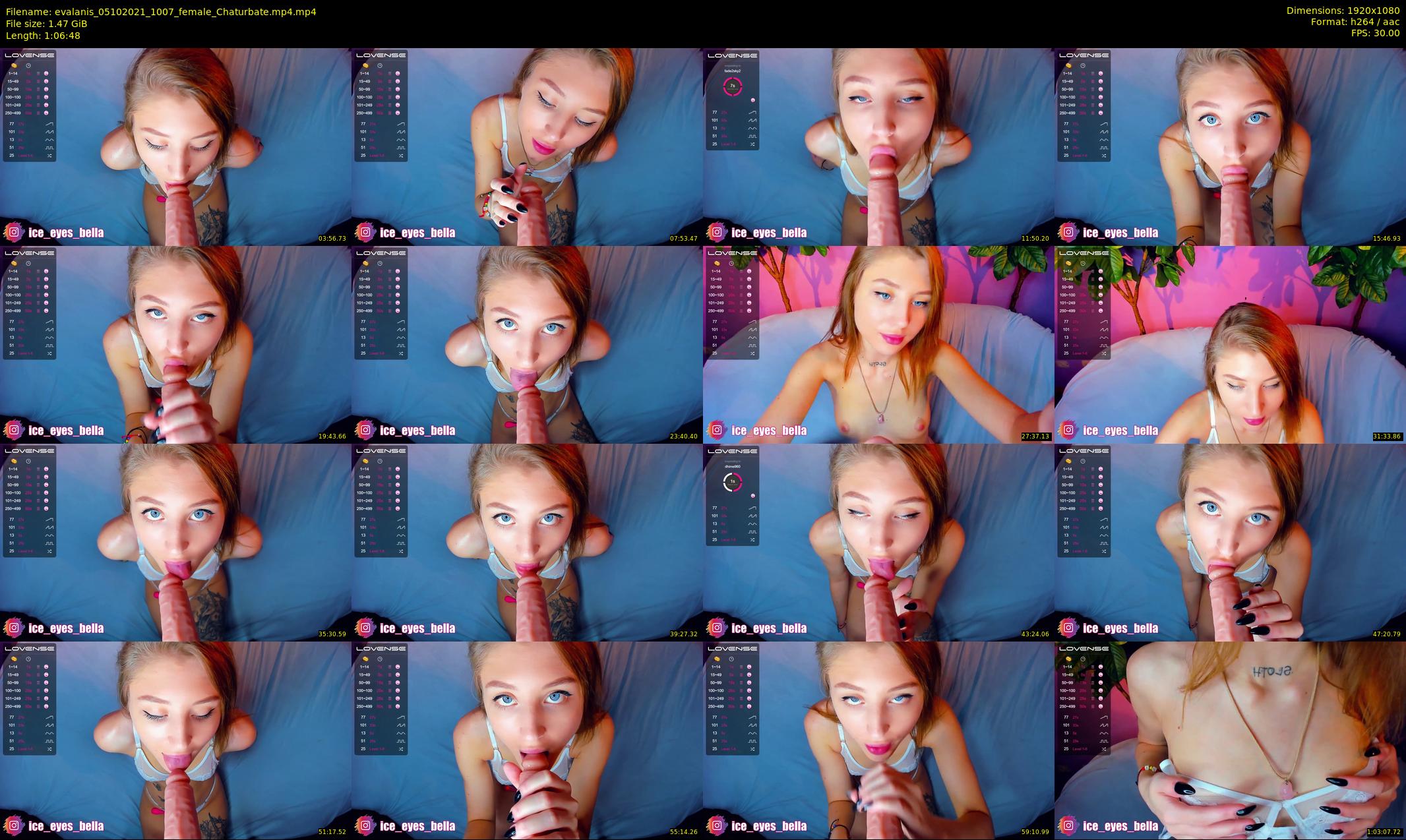 evalanis — 67 minute Chaturbate couple cam show recording, 1080p, Oct 5, 2021