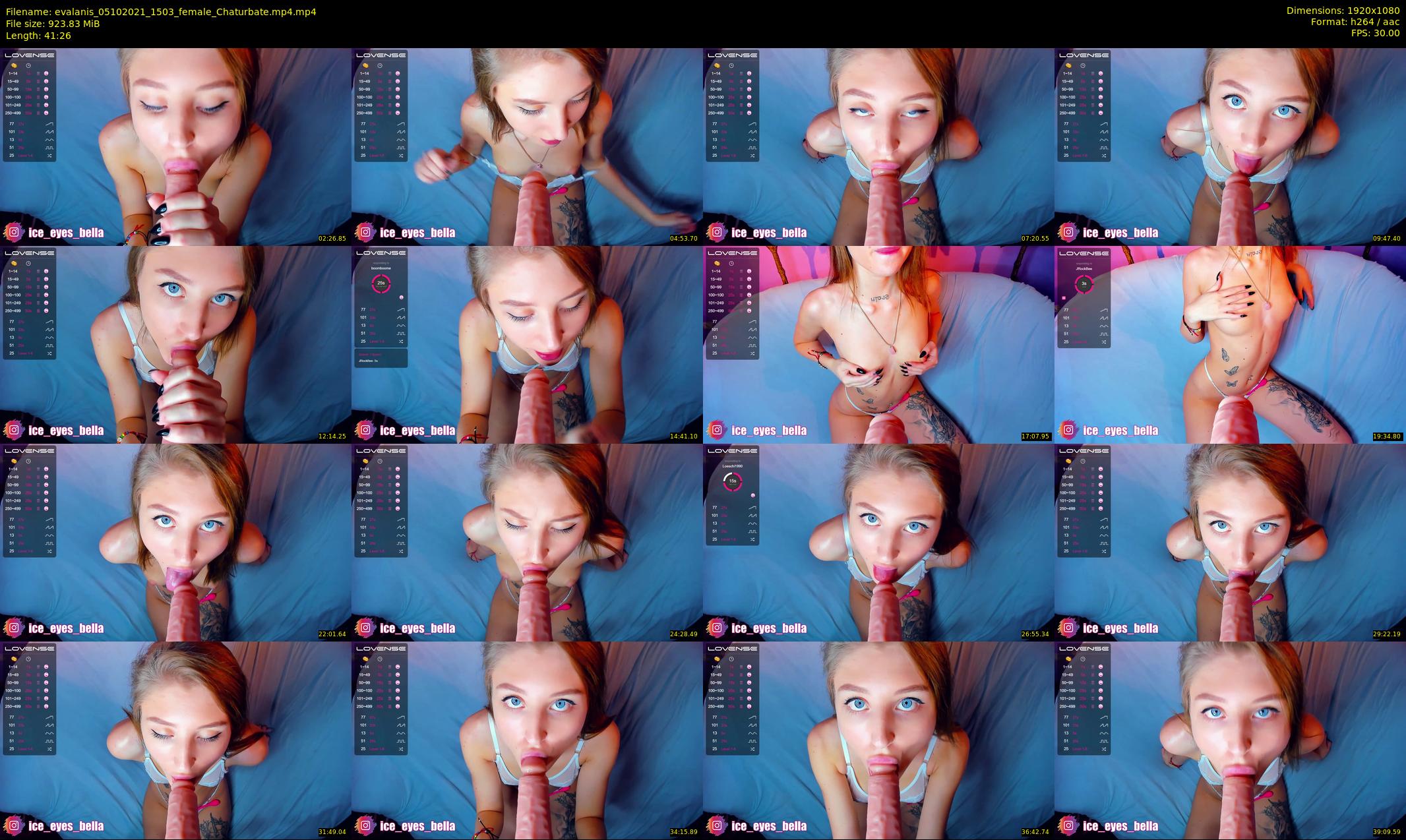 evalanis — 42 minute Chaturbate couple cam show recording, 1080p, Oct 5, 2021