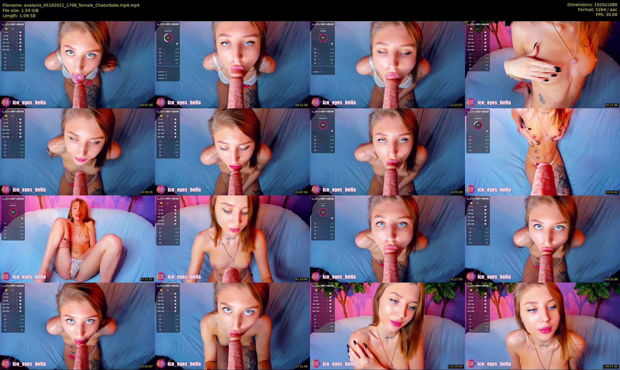 evalanis — 70 minute Chaturbate couple cam show recording, 1080p, Oct 5, 2021