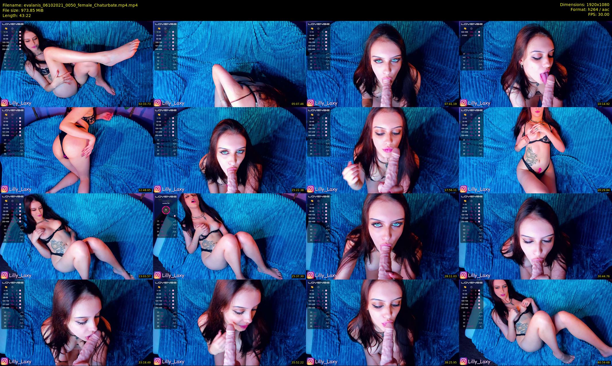 evalanis — 44 minute Chaturbate couple cam show recording, 1080p, Oct 6, 2021
