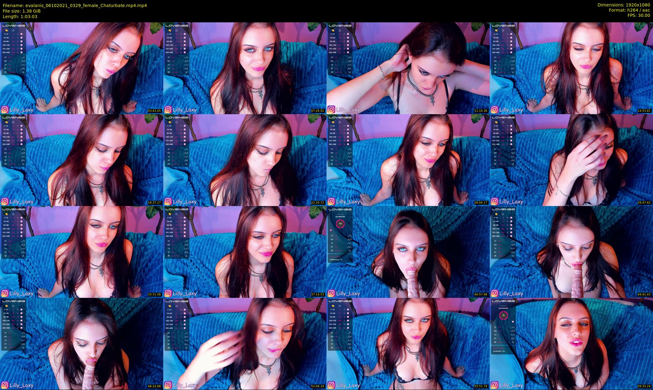 evalanis — 64 minute Chaturbate couple cam show recording, 1080p, Oct 6, 2021