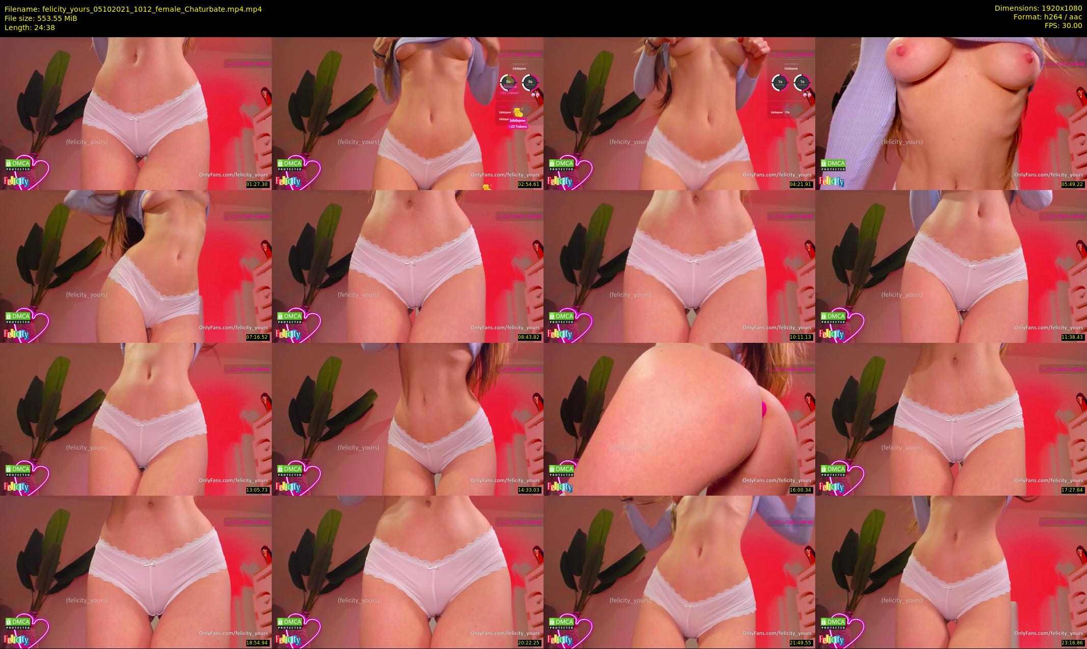 felicity_yours — 25 minute Chaturbate female cam show recording, 1080p, Oct 5, 2021