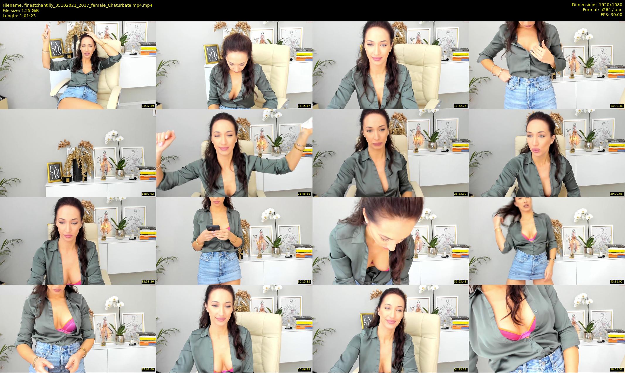 finestchantilly — 62 minute Chaturbate female cam show recording, 1080p, Oct 5, 2021