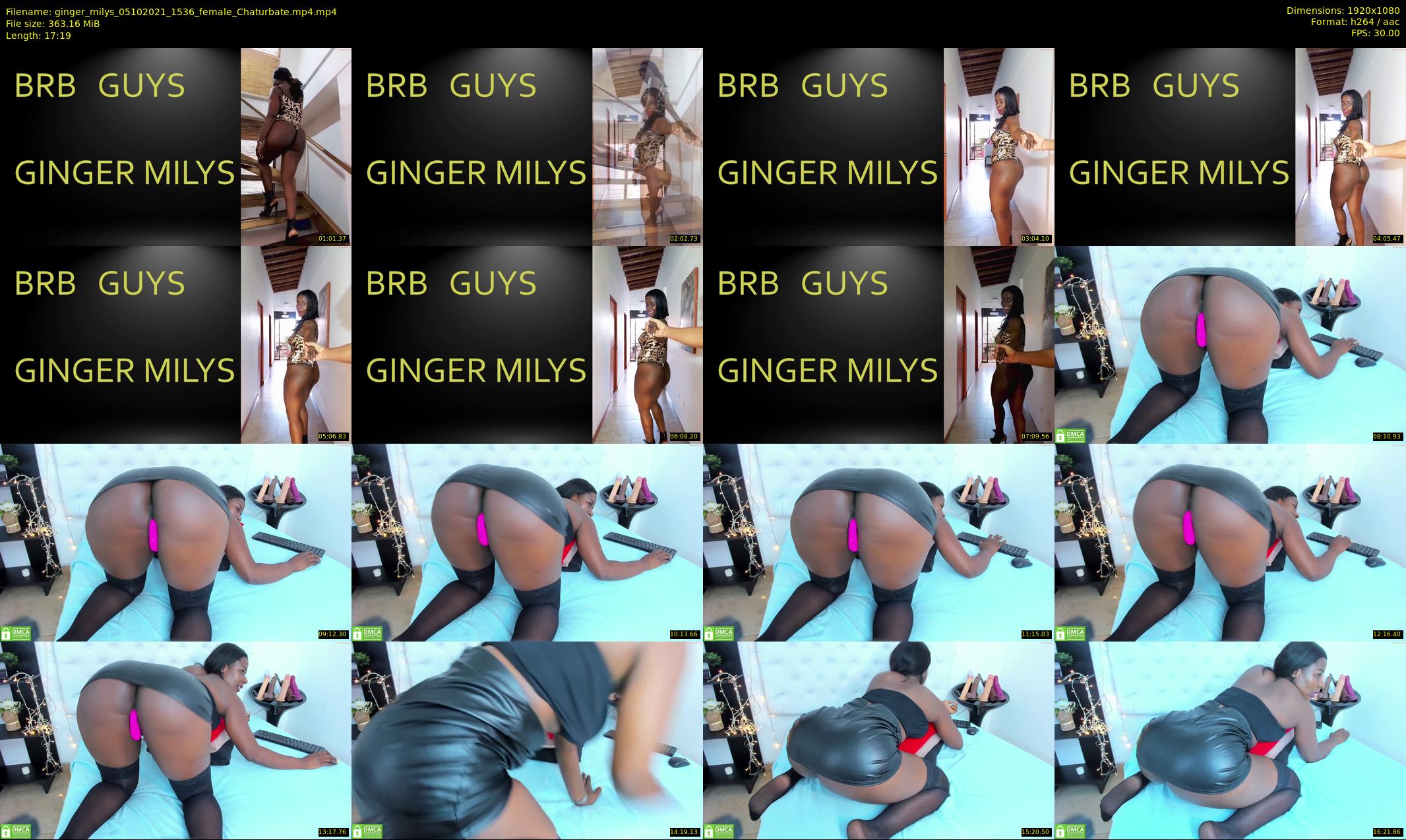 ginger_milys — 18 minute Chaturbate female cam show recording, 1080p, Oct 5, 2021