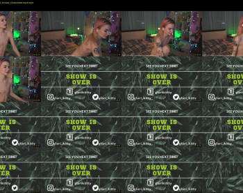 glorikitty — 11 minute Chaturbate female cam show recording, 1080p, Oct 5, 2021