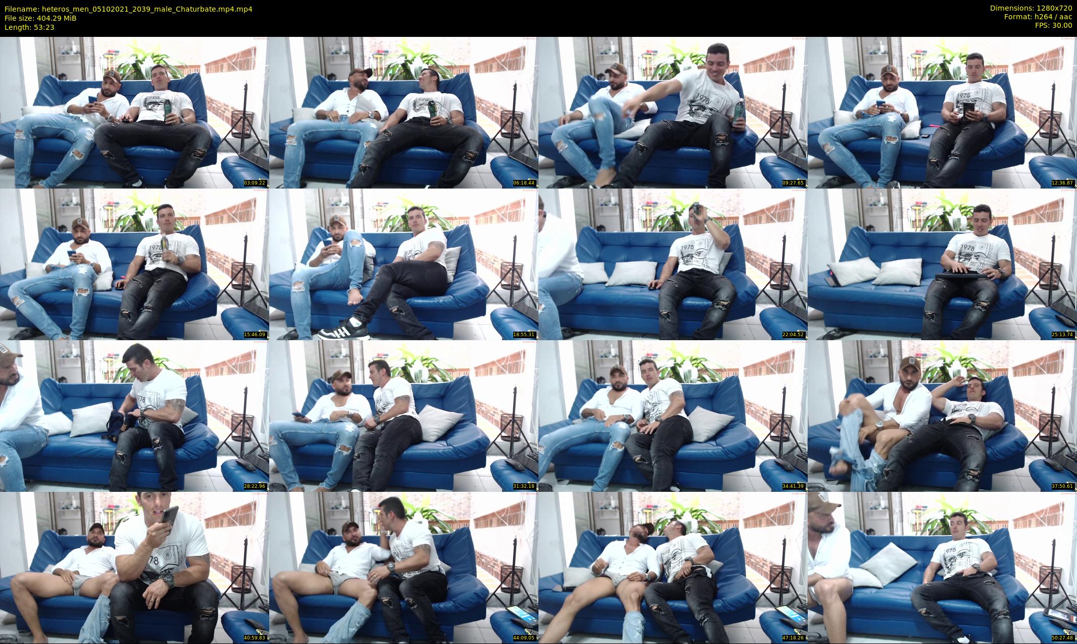 heteros_men — 54 minute Chaturbate male cam show recording, 720p, Oct 5, 2021