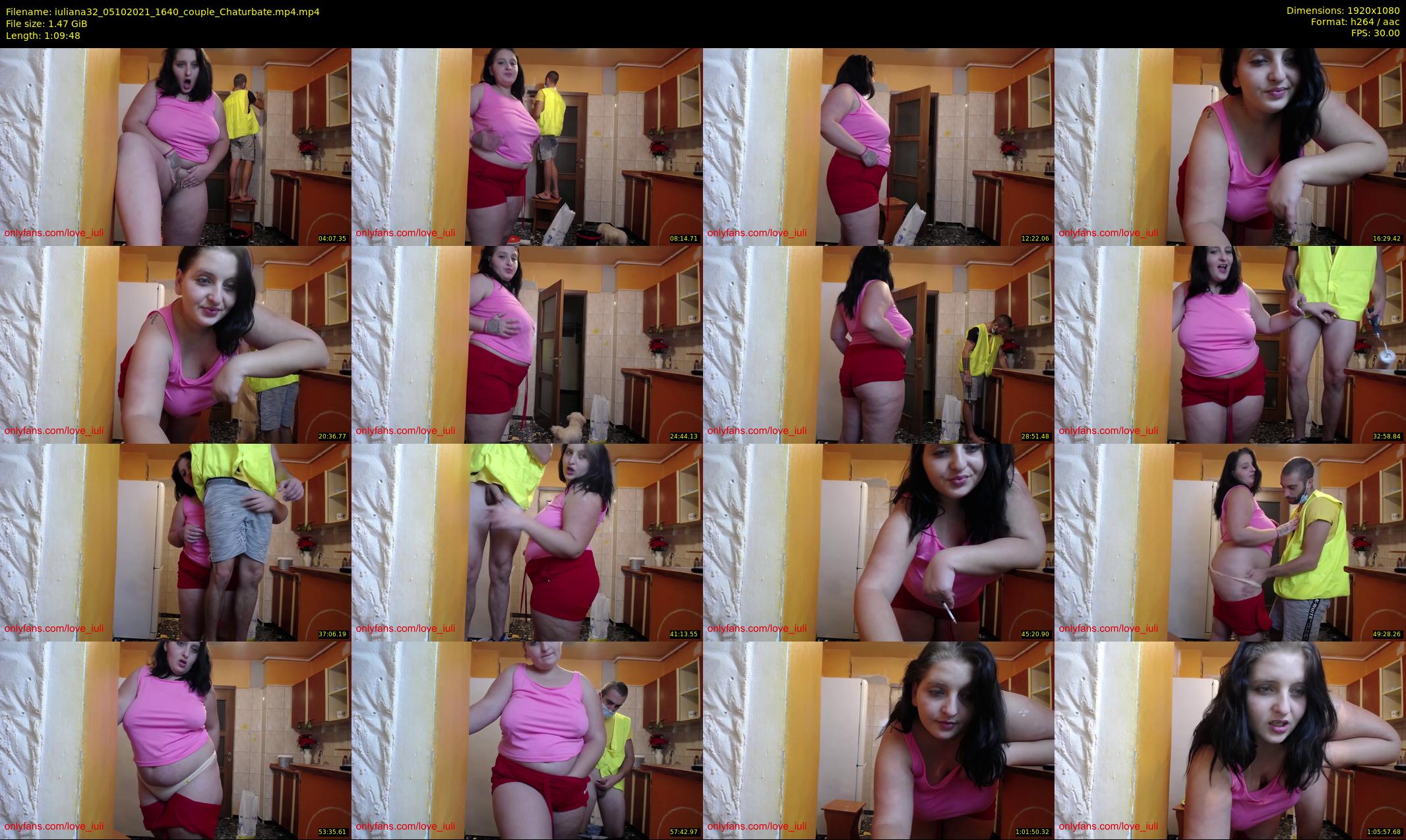 iuliana32 — 70 minute Chaturbate couple cam show recording, 1080p, Oct 5, 2021