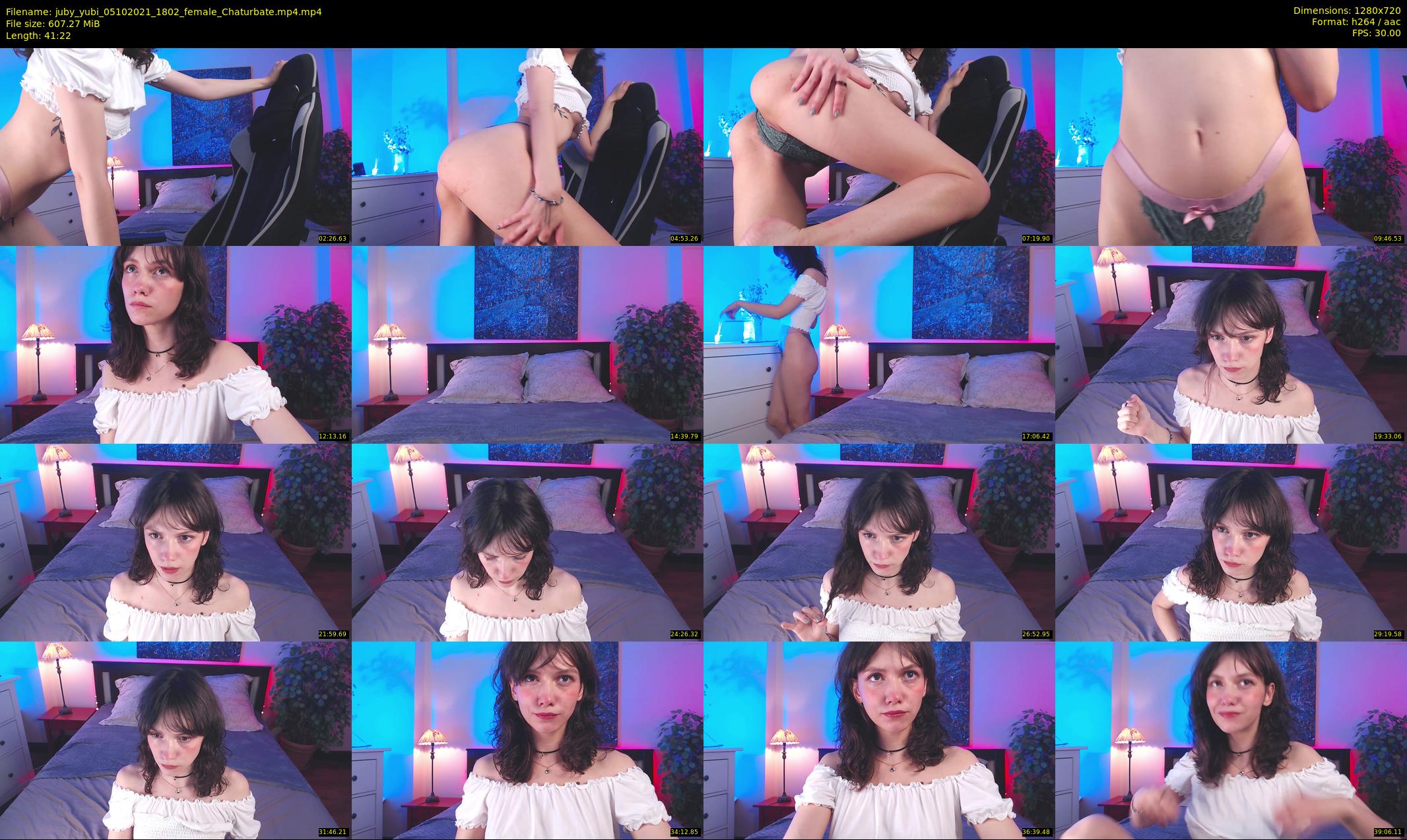 juby_yubi — 42 minute Chaturbate female cam show recording, 720p, Oct 5, 2021