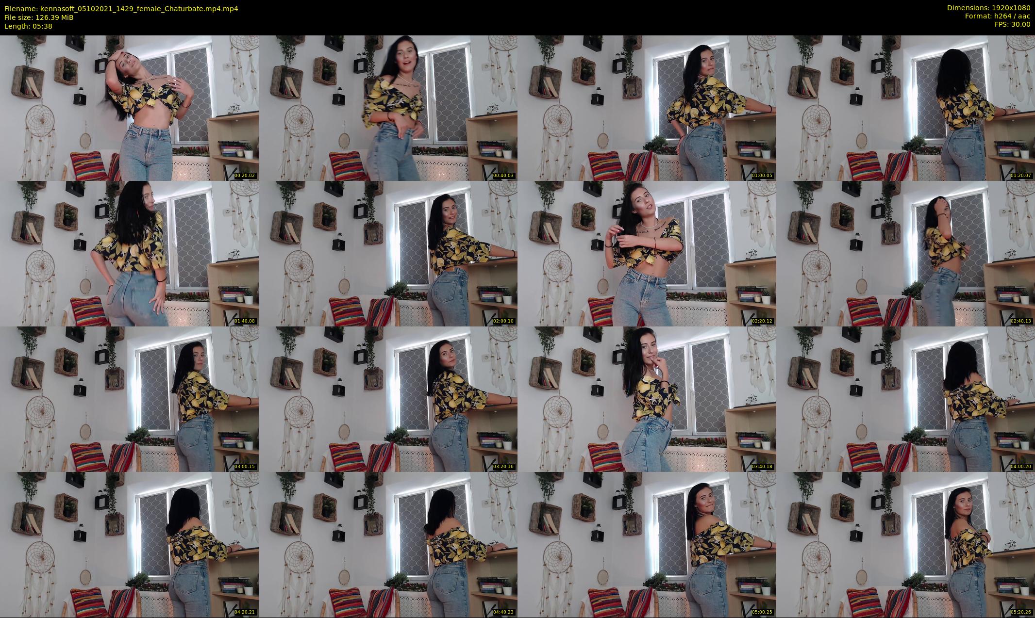 kennasoft — 6 minute Chaturbate female cam show recording, 1080p, Oct 5, 2021