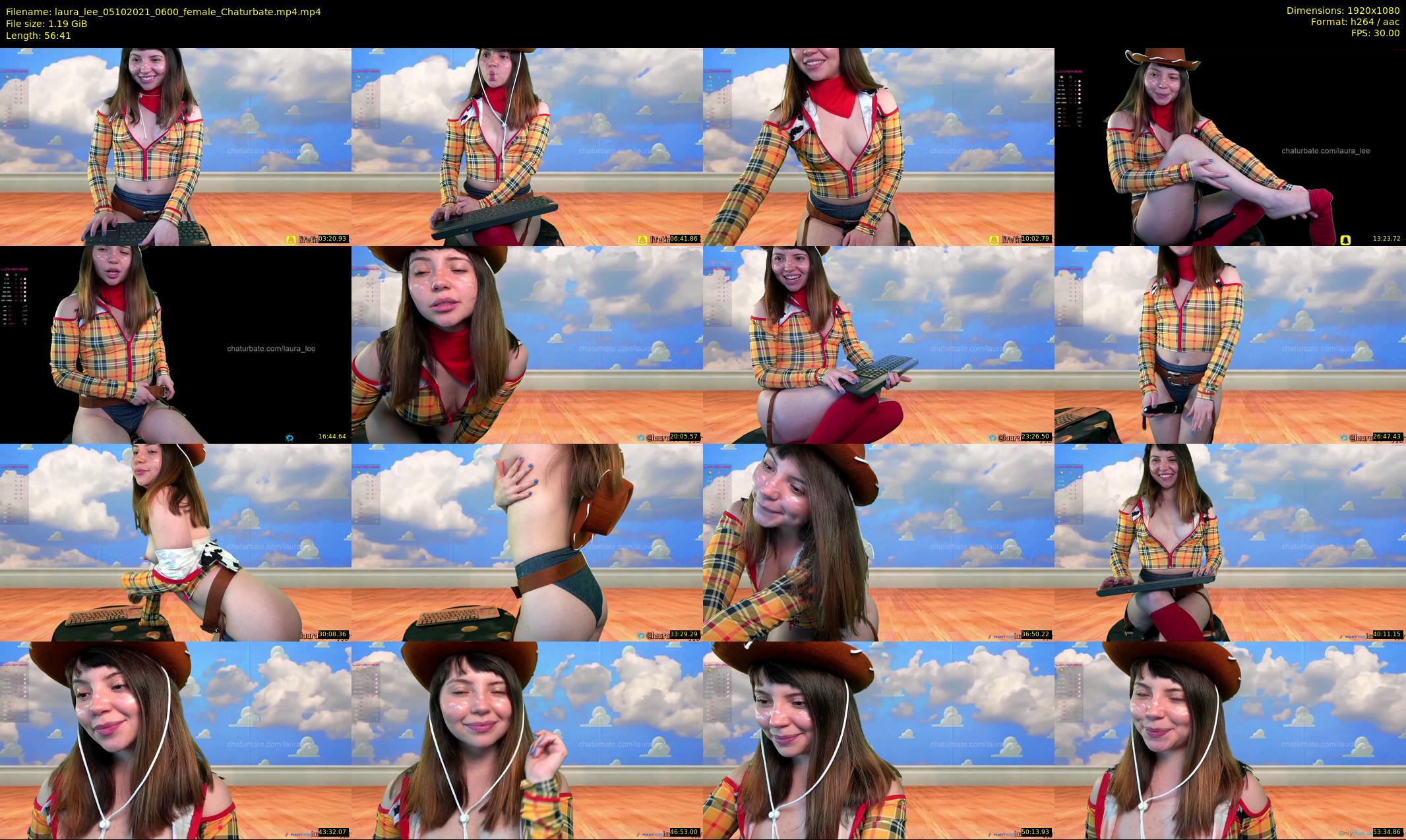 laura_lee — 57 minute Chaturbate female cam show recording, 1080p, Oct 5, 2021