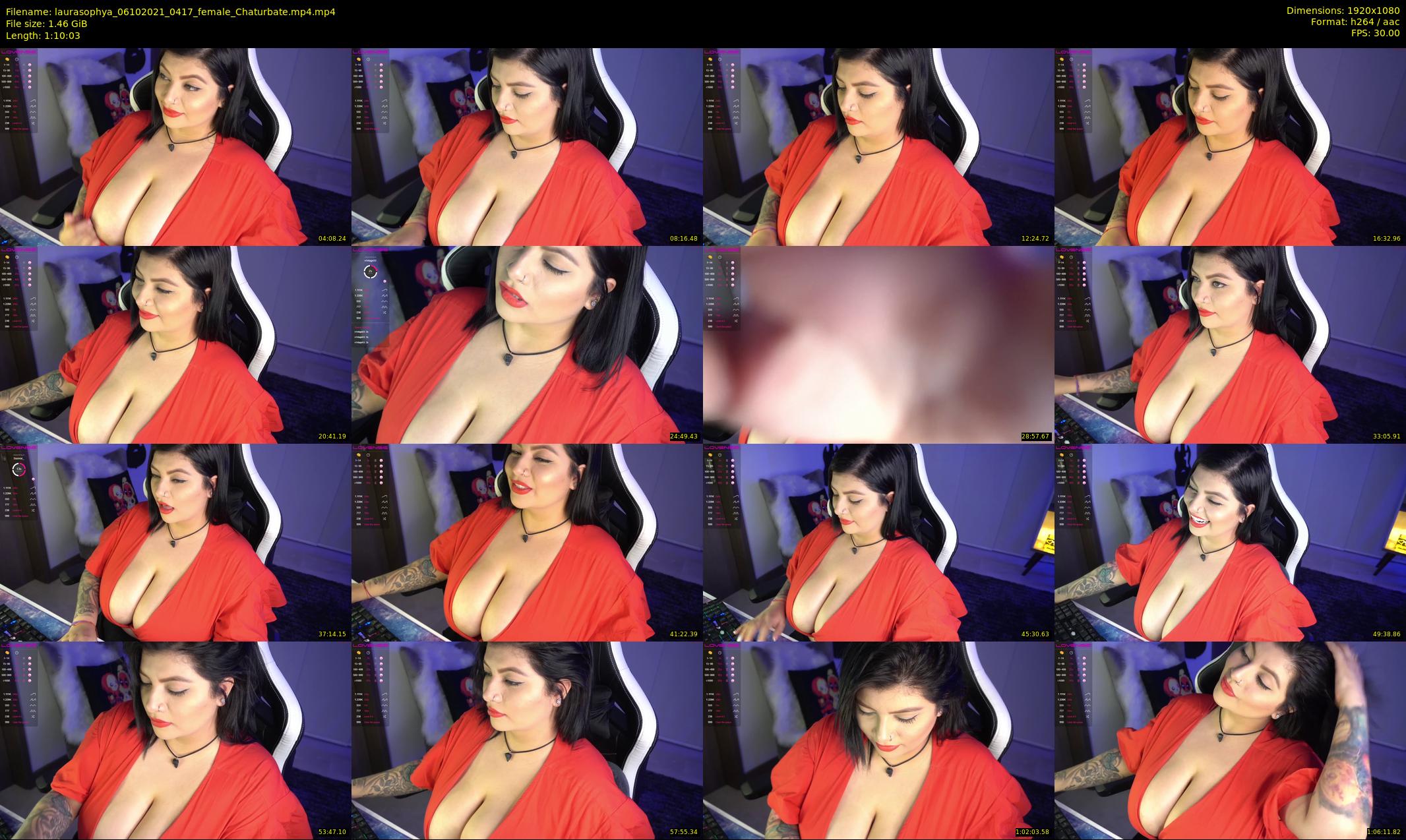 laurasophya — 71 minute Chaturbate female cam show recording, 1080p, Oct 6, 2021