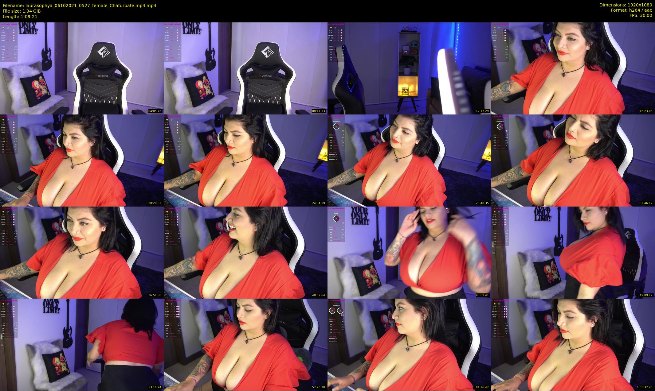 laurasophya — 70 minute Chaturbate female cam show recording, 1080p, Oct 6, 2021