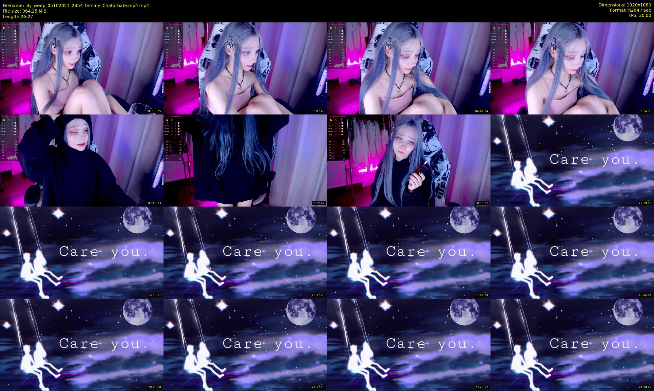 lily_weep — 27 minute Chaturbate female cam show recording, 1080p, Oct 5, 2021