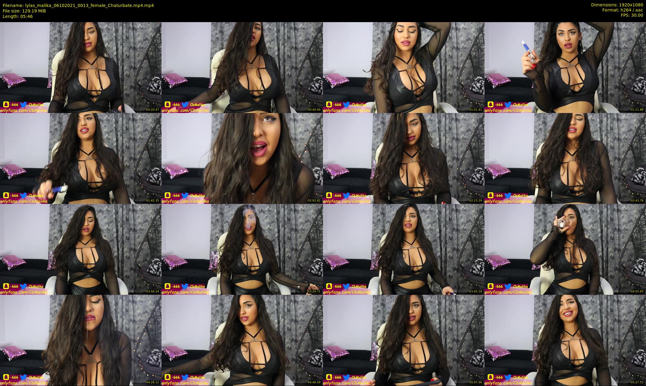 lylas_malika — 6 minute Chaturbate female cam show recording, 1080p, Oct 6, 2021
