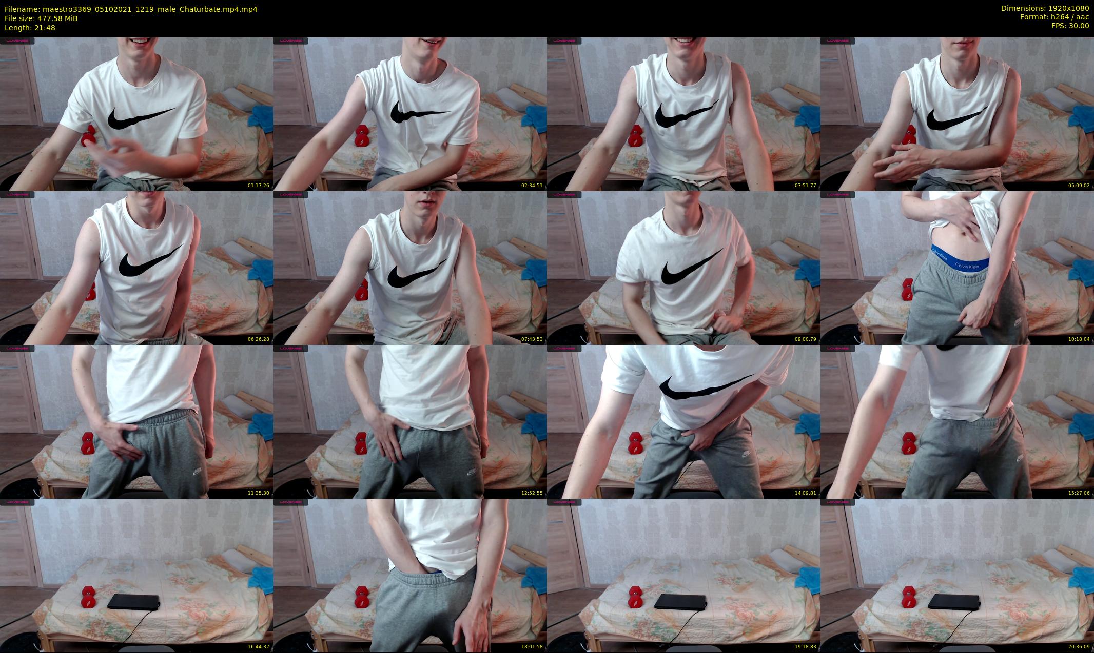 maestro3369 — 22 minute Chaturbate male cam show recording, 1080p, Oct 5, 2021