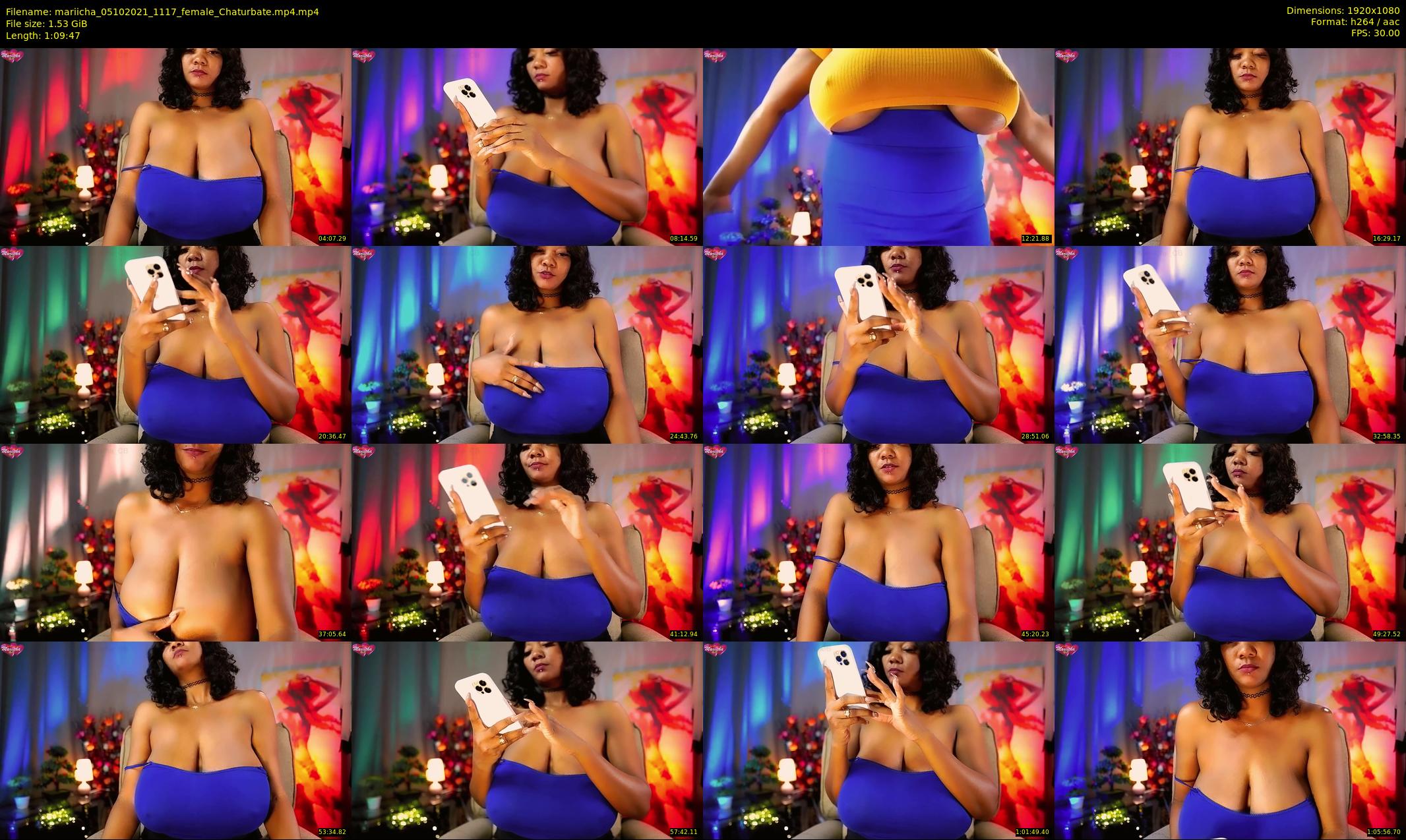 mariicha — 70 minute Chaturbate female cam show recording, 1080p, Oct 5, 2021