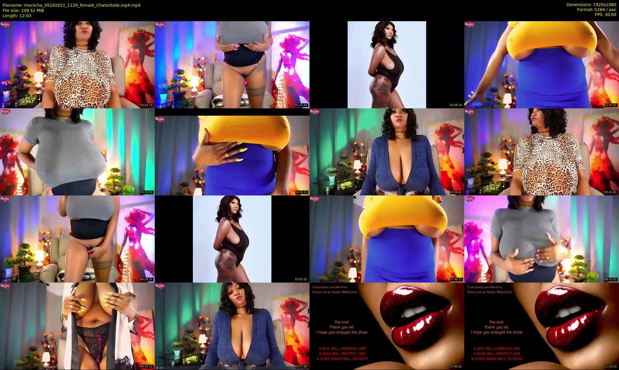 mariicha — 13 minute Chaturbate female cam show recording, 1080p, Oct 5, 2021