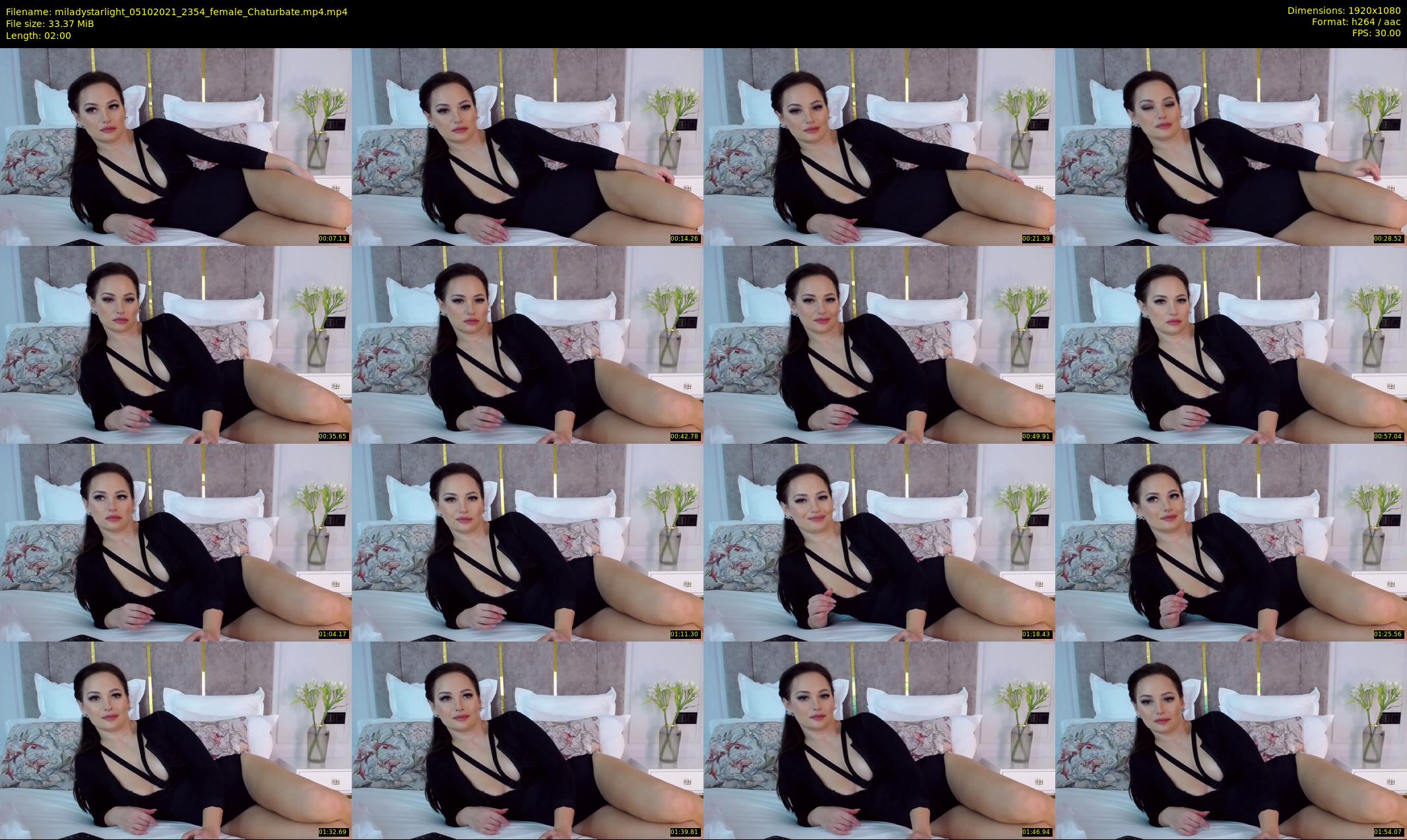 miladystarlight — 2 minute Chaturbate female cam show recording, 1080p, Oct 5, 2021