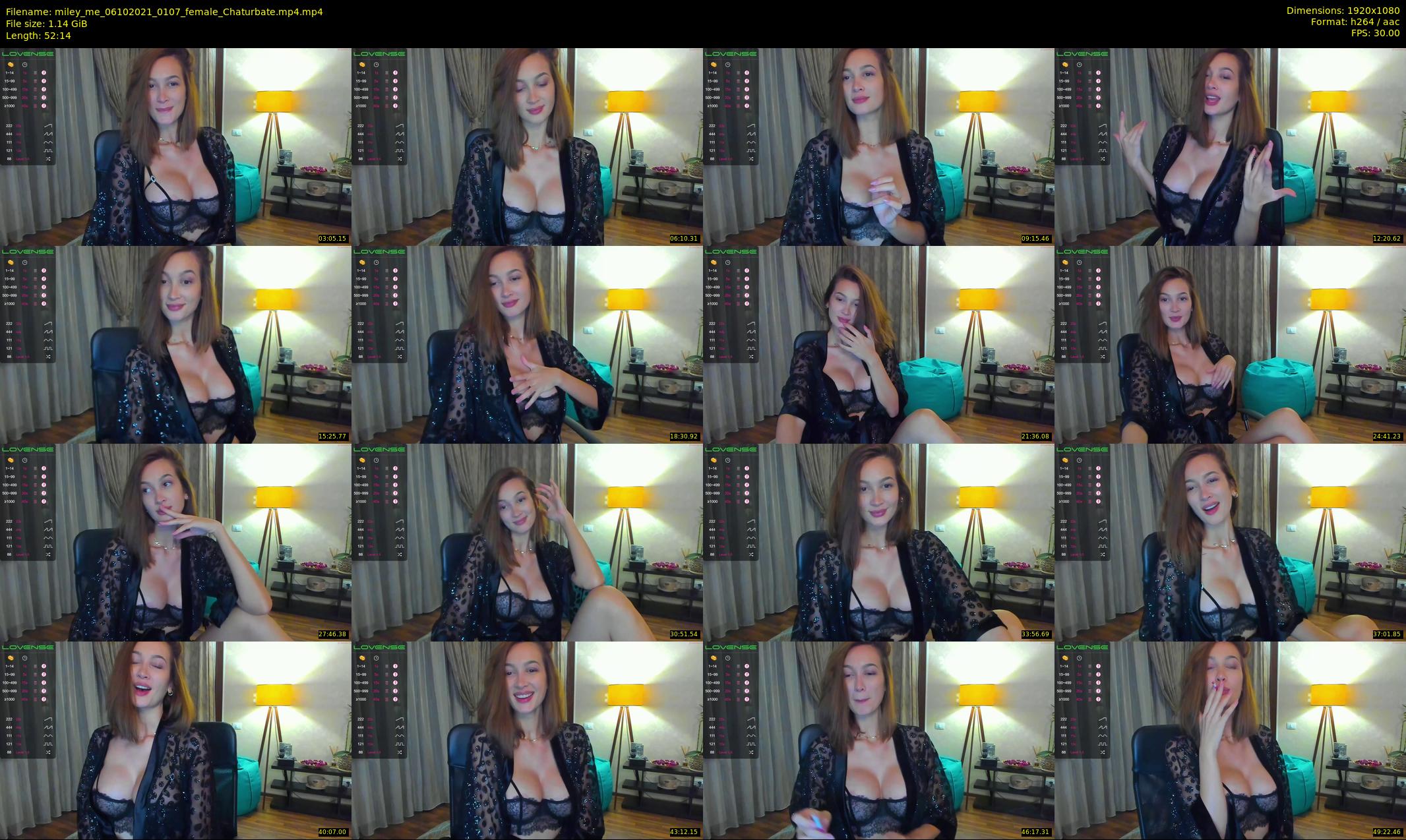 miley_me — 53 minute Chaturbate female cam show recording, 1080p, Oct 6, 2021