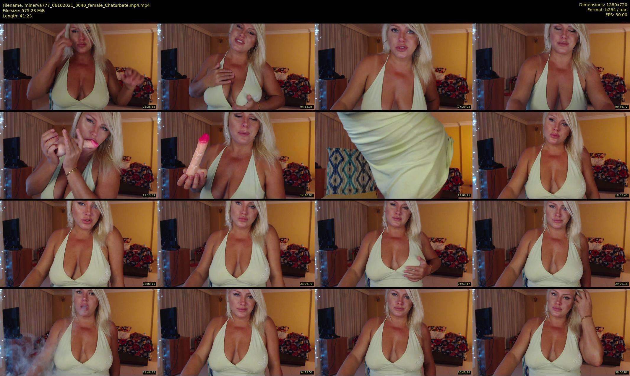 minerva777 — 42 minute Chaturbate female cam show recording, 720p, Oct 6, 2021
