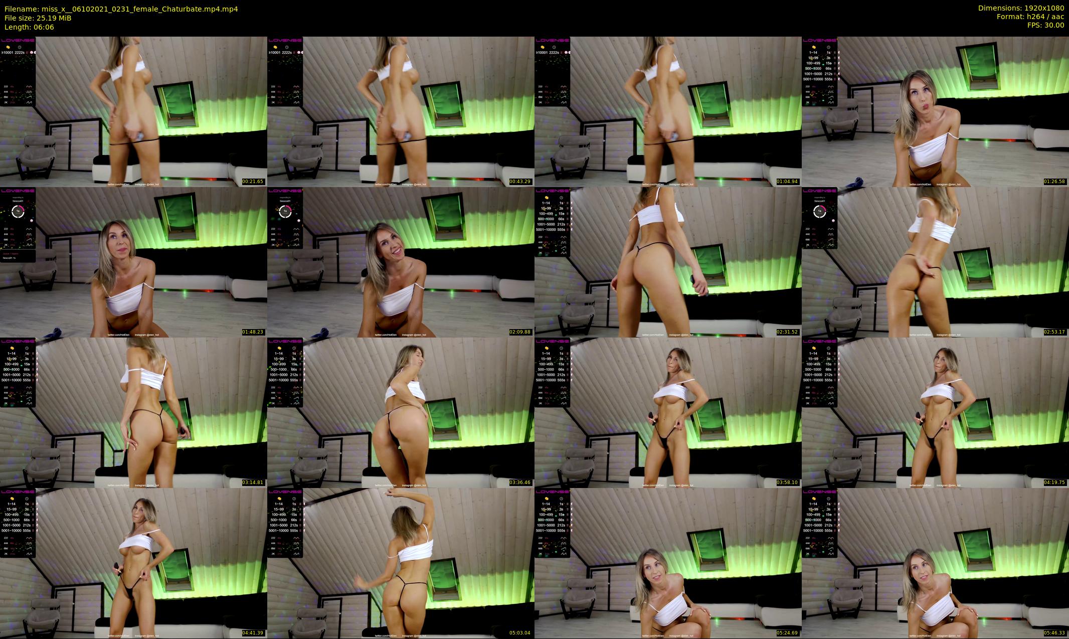 miss_x_ — 7 minute Chaturbate female cam show recording, 1080p, Oct 6, 2021