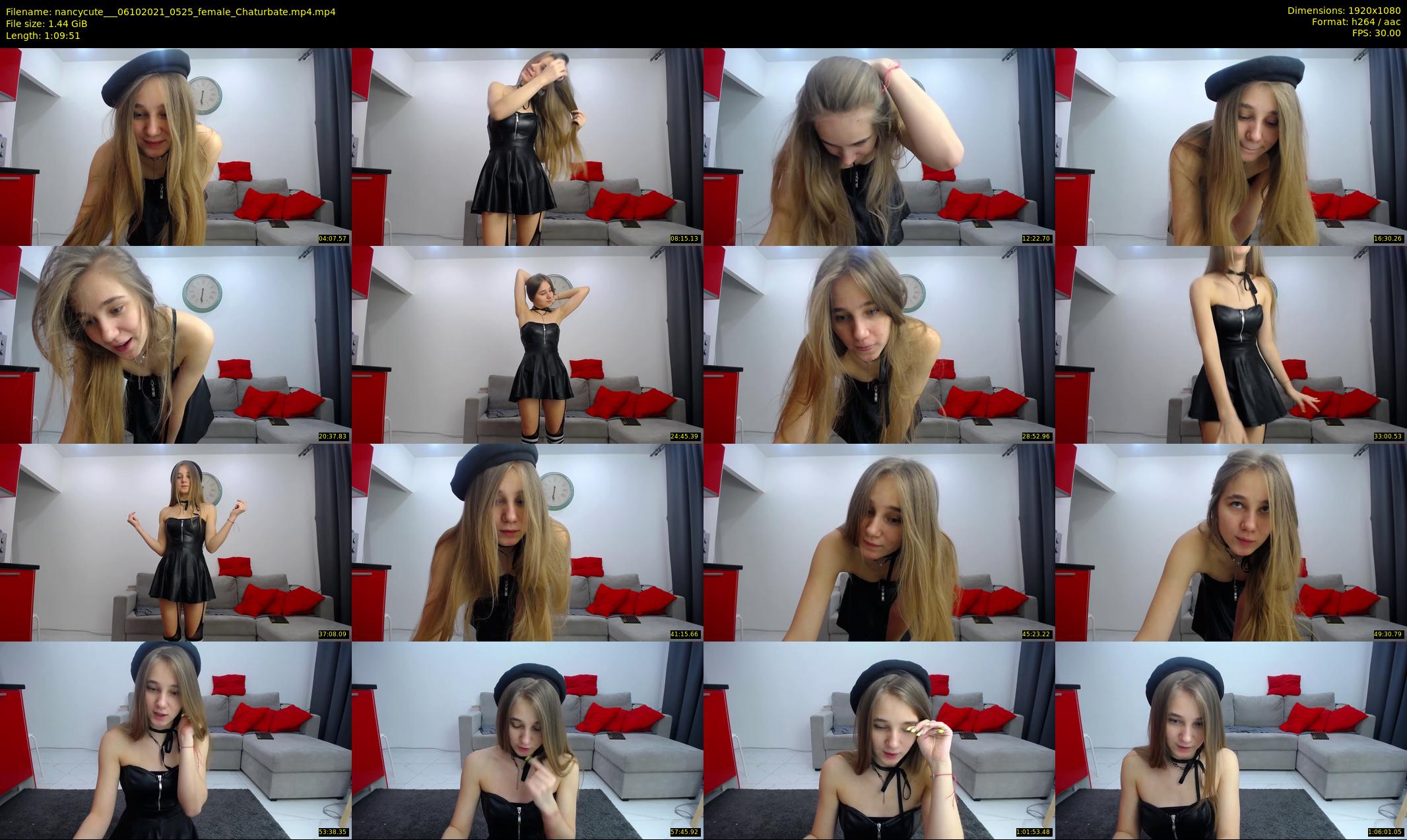 nancycute__ — 70 minute Chaturbate female cam show recording, 1080p, Oct 6, 2021